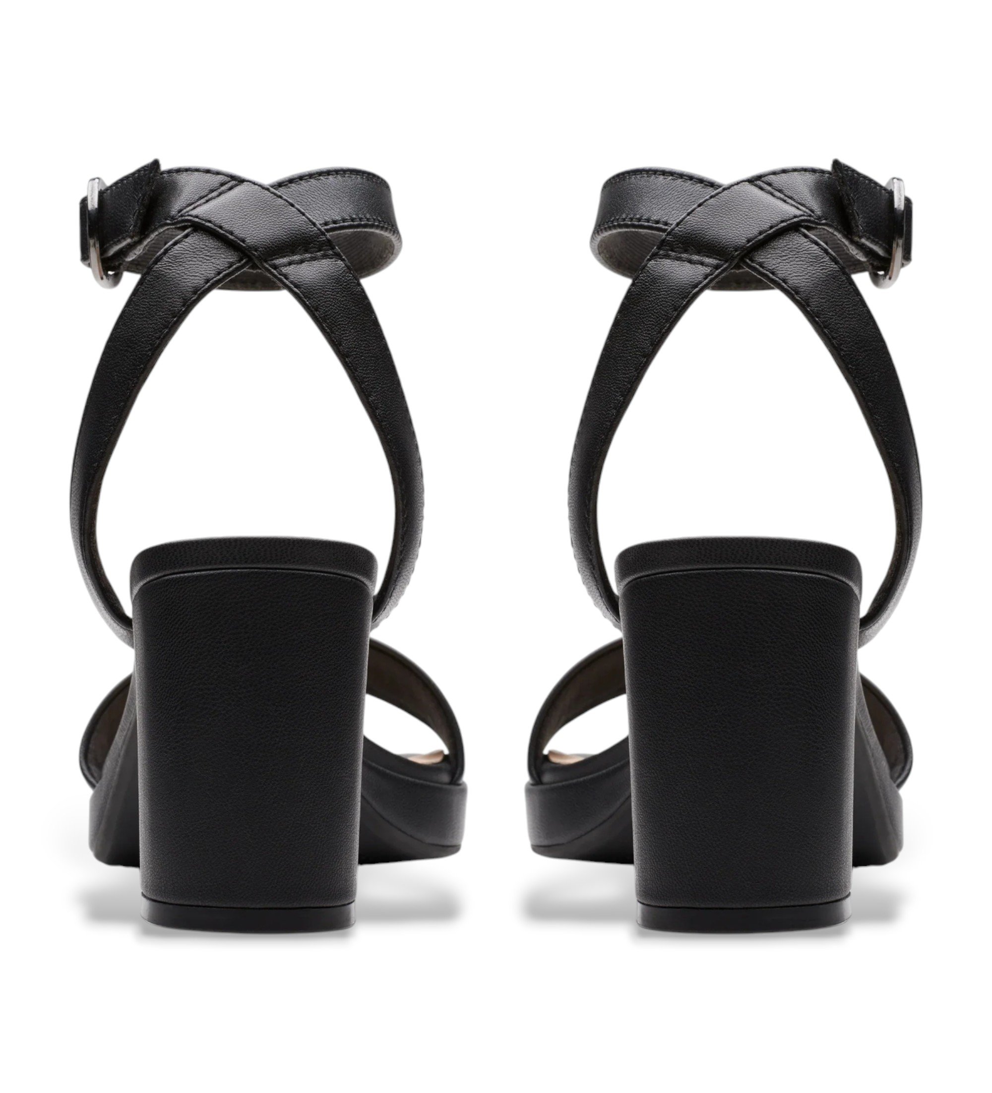 Chanclas Clarks Sandalias Clarks Negras Mujer Zapatos Destalonados