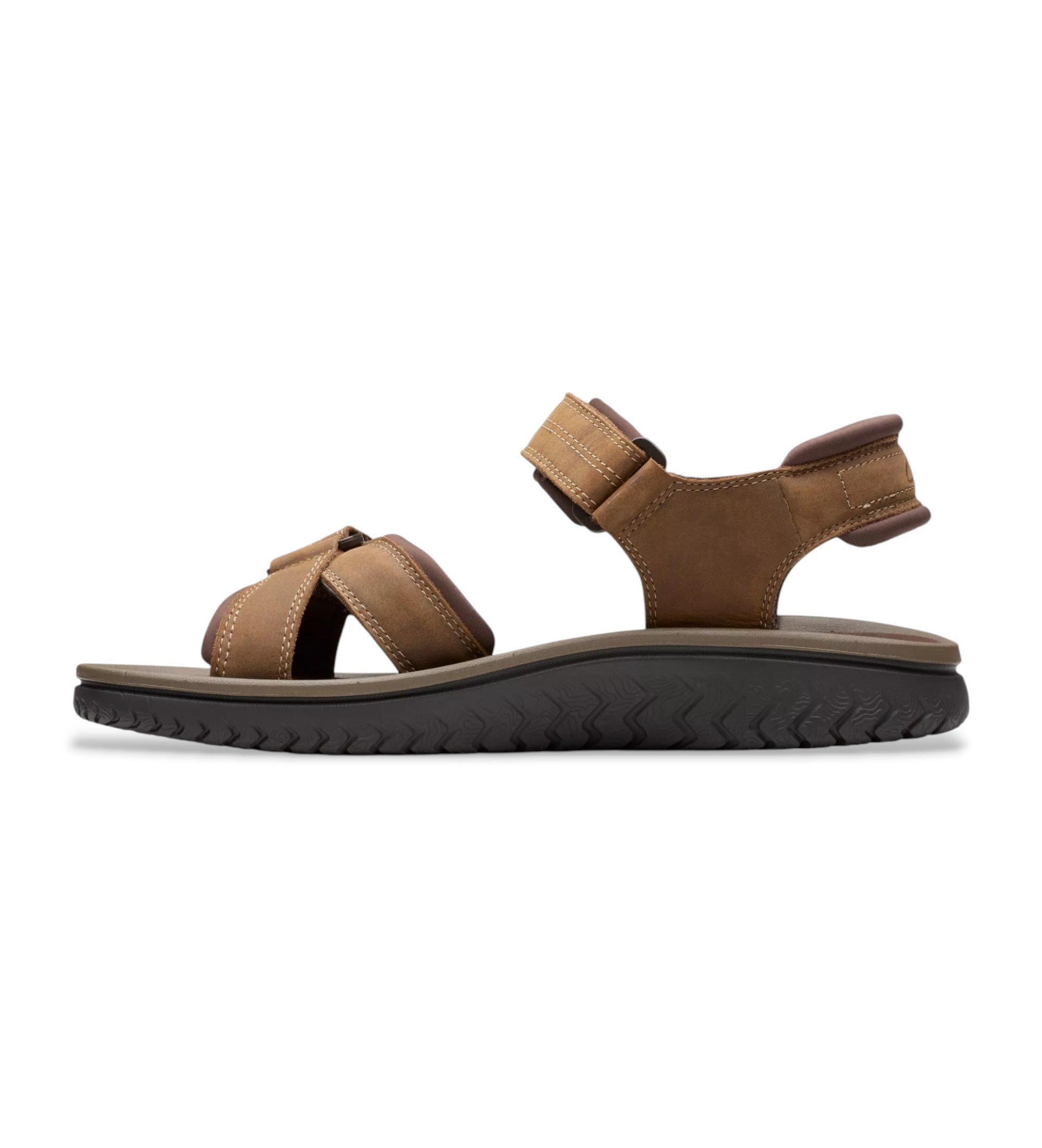 Sandales En Cuir À Tige Clarks Collection  \'Wesley Sun\'  Size 13 Brown Clarks Wesley Sun Sandal - Free Shipping | DSW main image 4