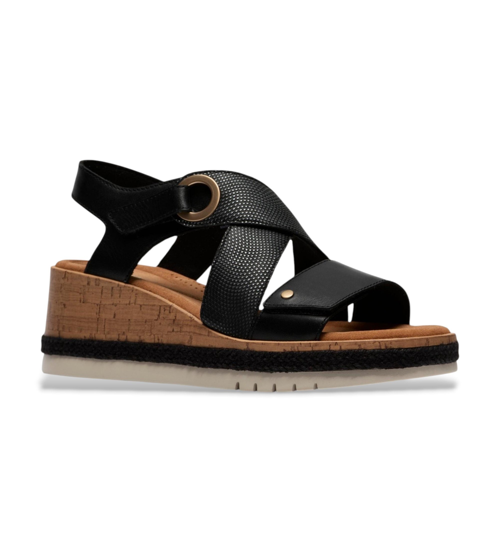 Clarks Kidiki Sun Sandals noir