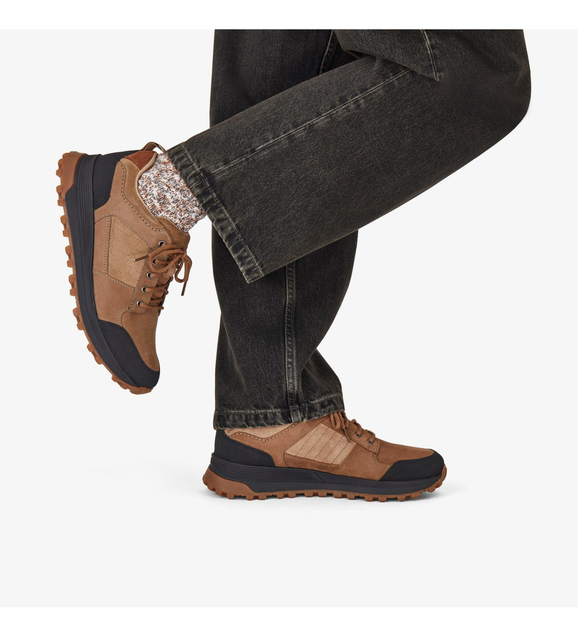 Clarks ATL Trek Leder Turnschuhe braun Clarks ATL Trek Leder Turnschuhe braun