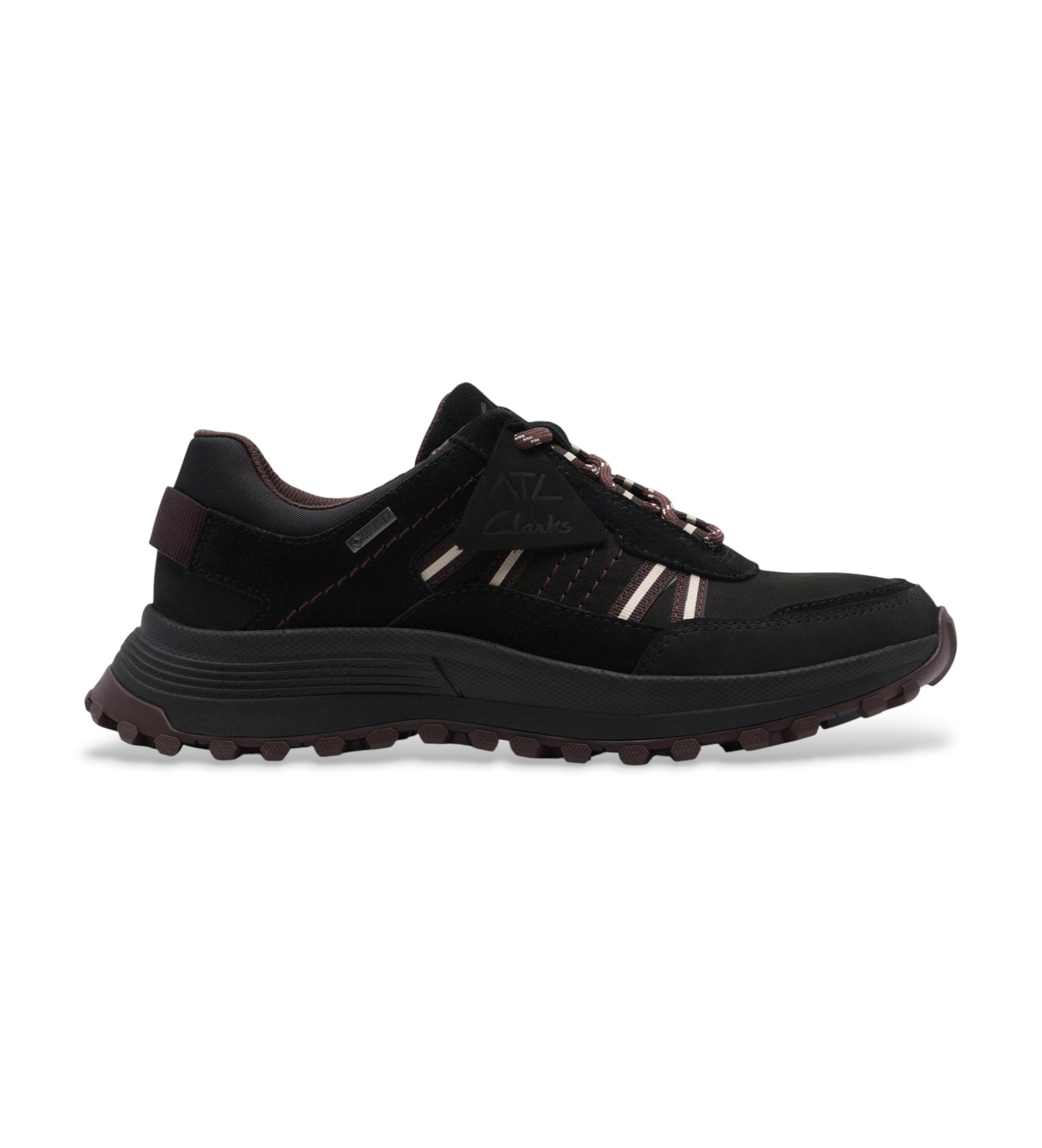 Clarks ATL Trek Schoen GORE-TEX Leren Schoenen zwart Clarks ATL Trek Schoen GORE-TEX Leren Schoenen zwart