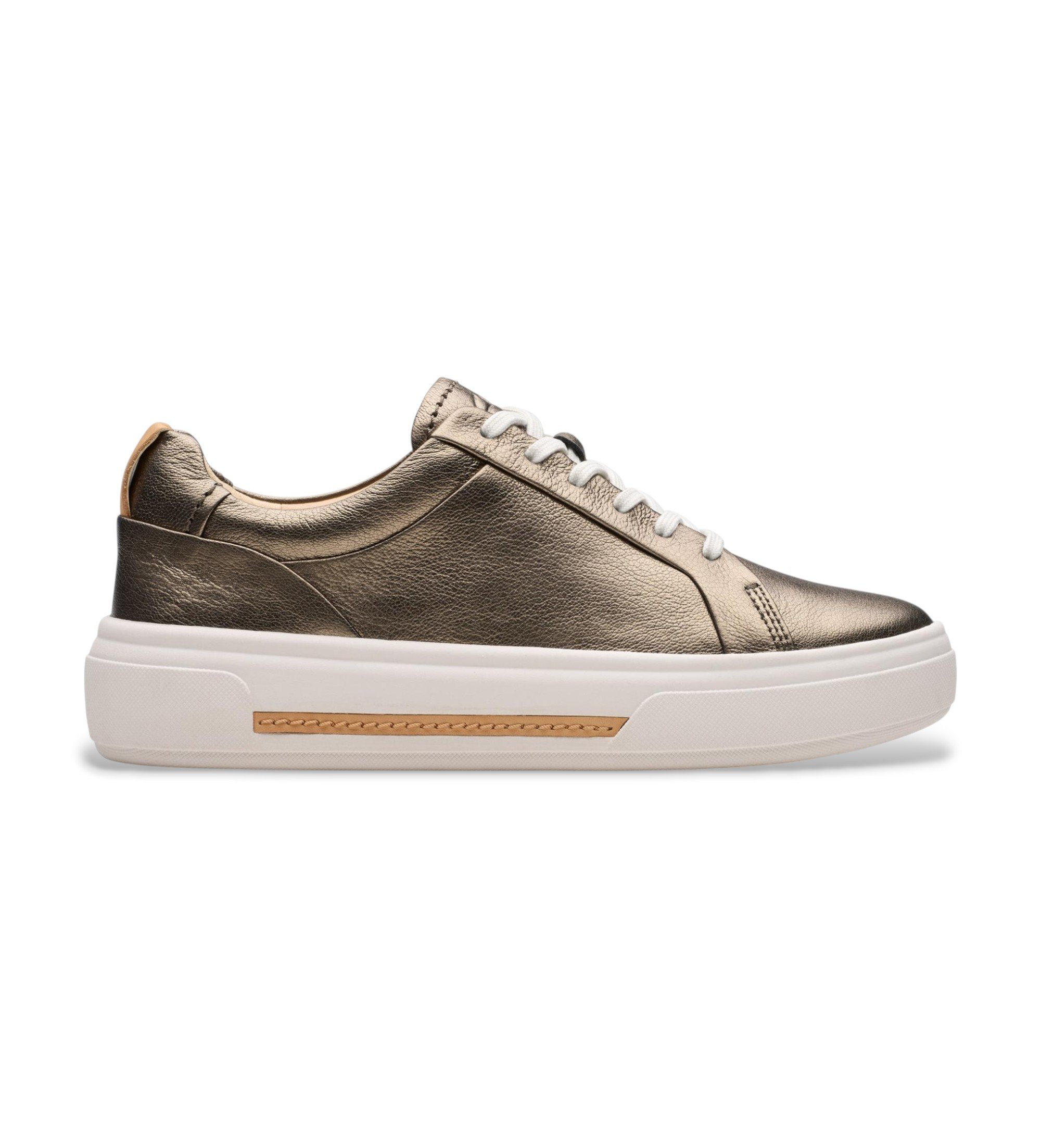 Clarks Usnjene superge Hollyhock Walk bronze Clarks Usnjene superge Hollyhock Walk bronze