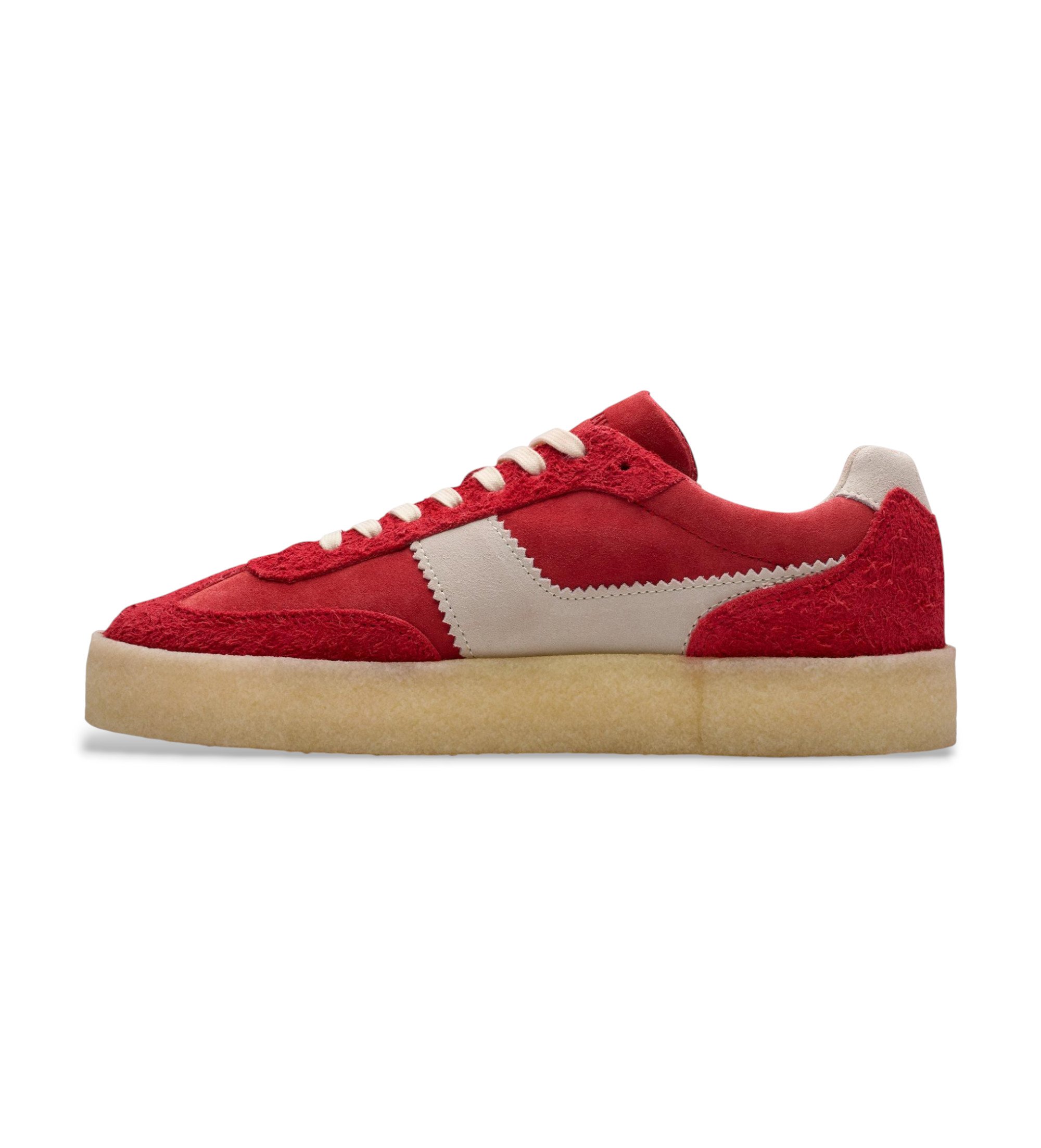 Clarks Leder Turnschuhe Tor 80 rot Clarks Leder Turnschuhe Tor 80 rot
