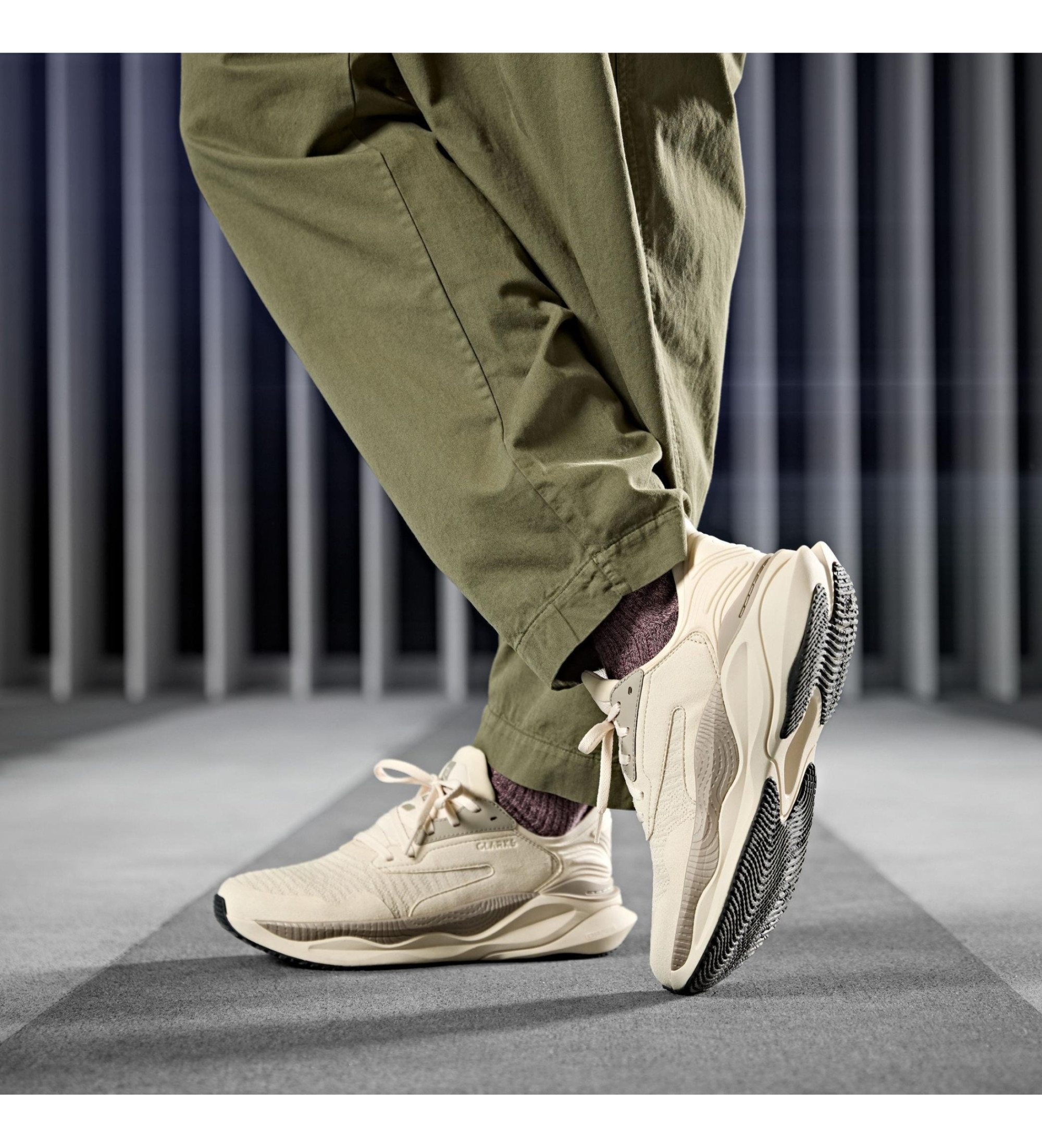 Clarks Pace sko brun Clarks Pace sko brun