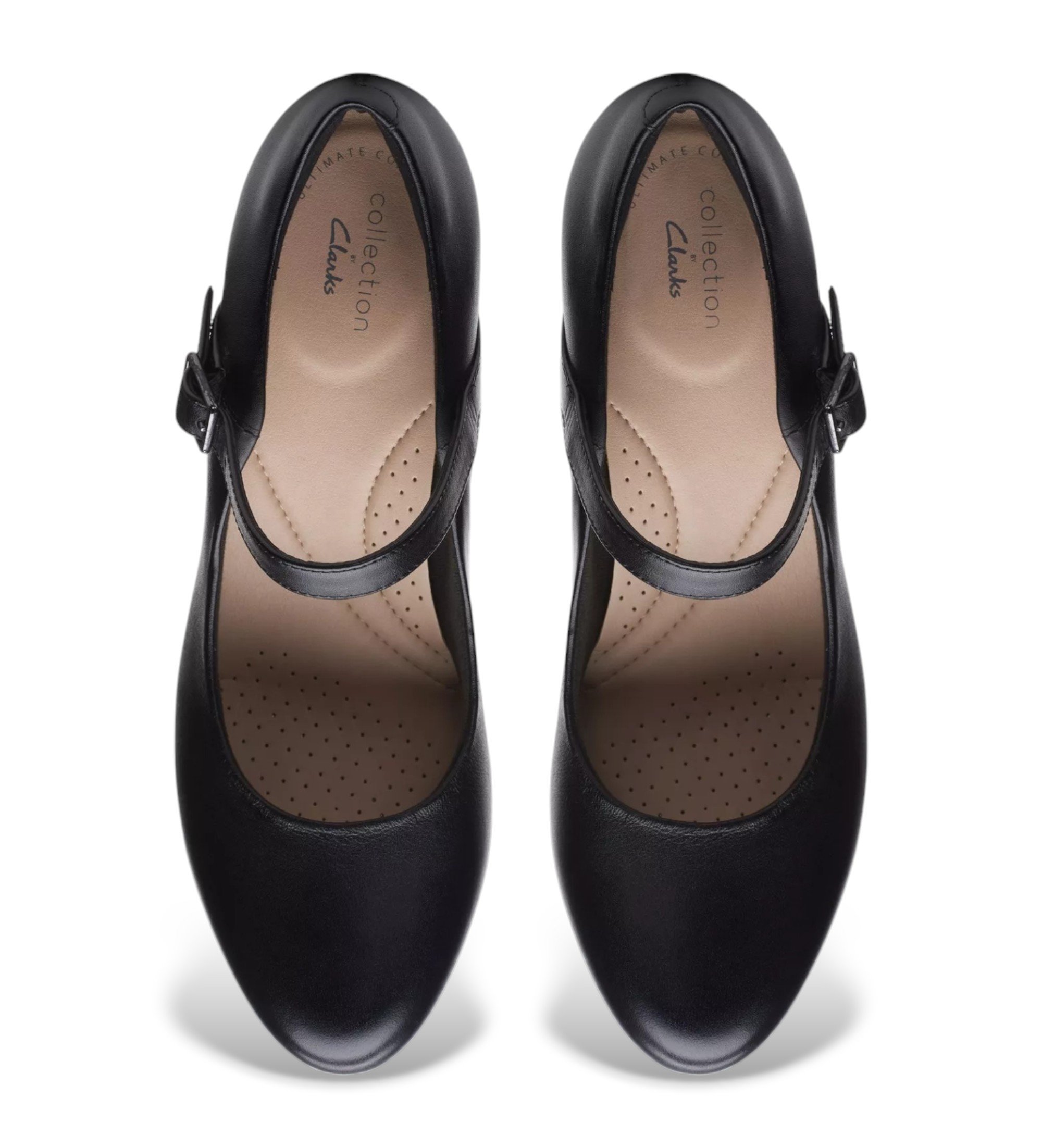Clarks Ambyr Shine Ladies Pump, leather black