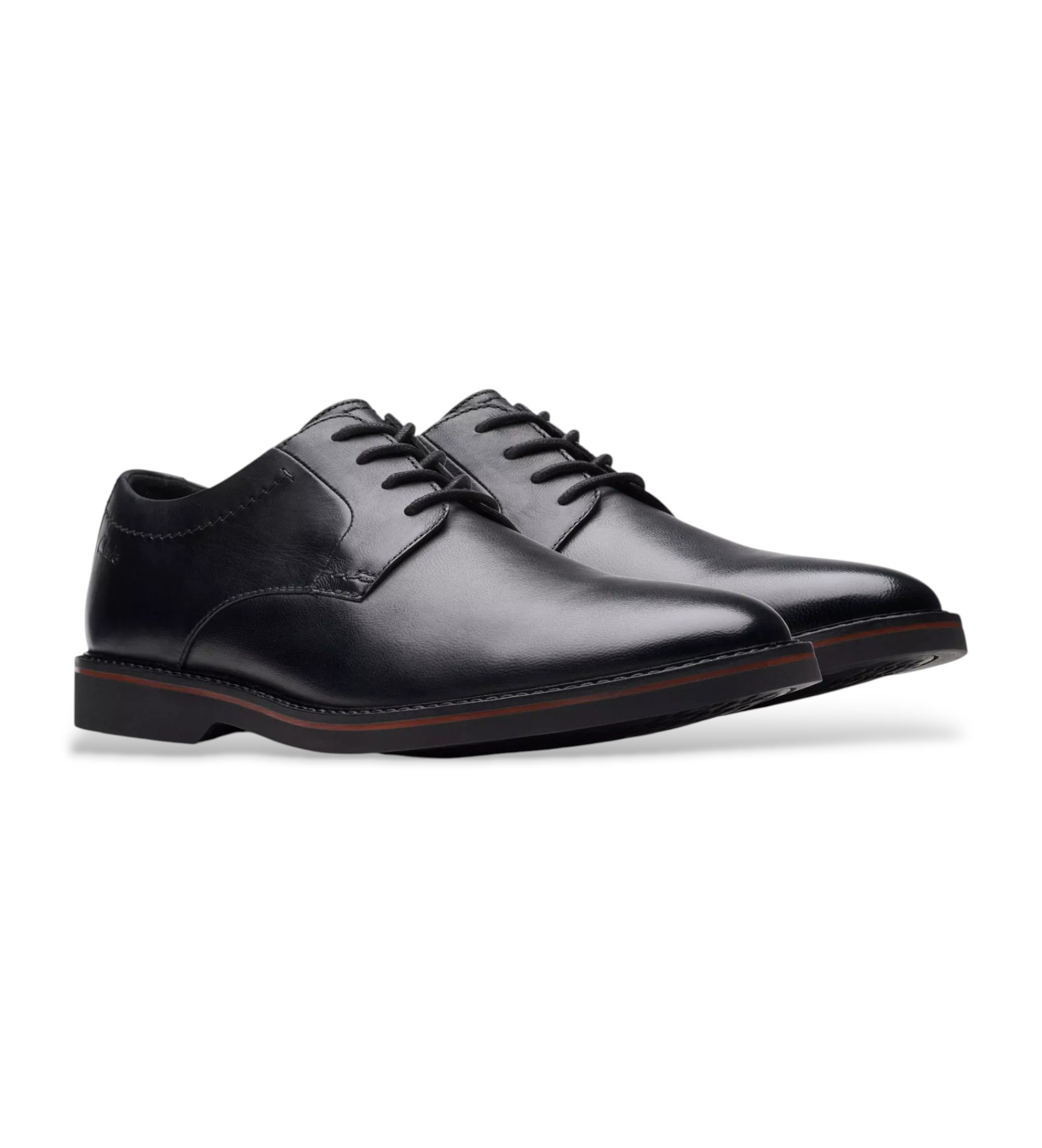 Clarks Atticus black leather shoes Esdemarca Store fashion