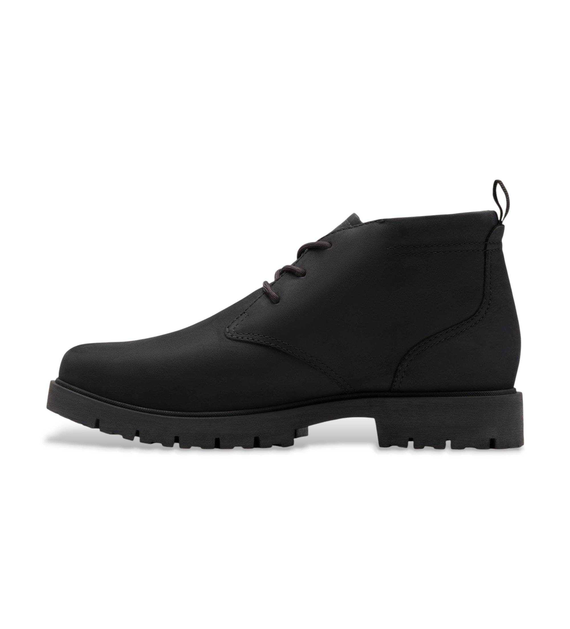 Clarks Stivali Berhill Mid GTX in pelle nera Clarks Stivali Berhill Mid GTX in pelle nera