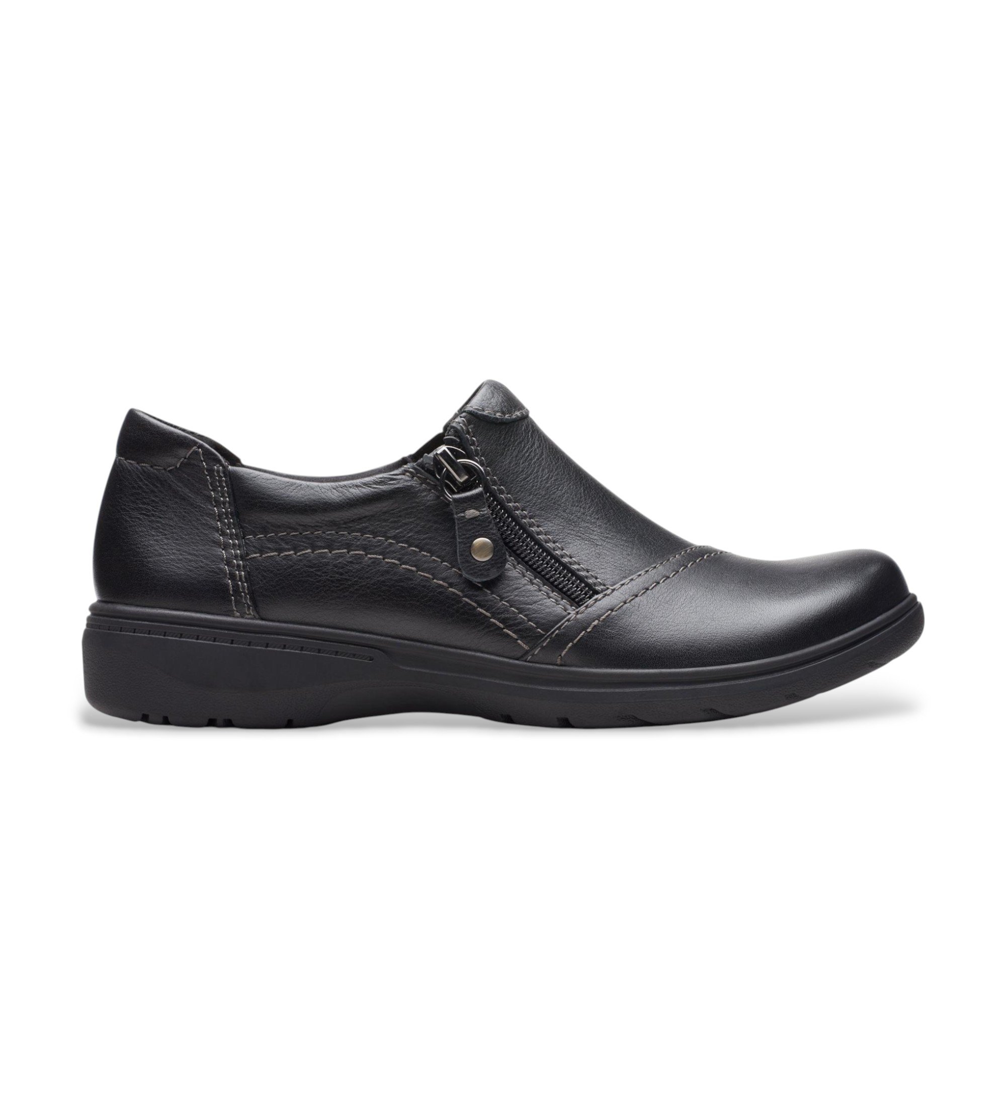 Clarks Usnjeni čevlji Carleigh Ray črni Clarks Usnjeni čevlji Carleigh Ray črni