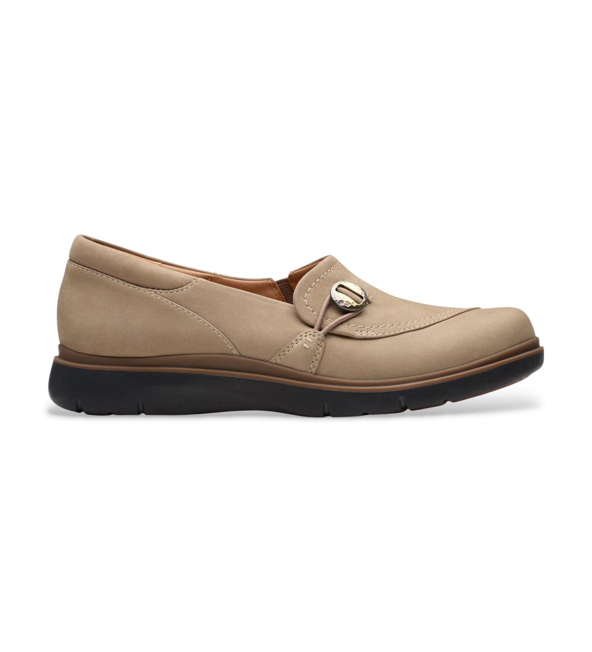 Clarks Usnjeni čevlji Certina Ease bež barve Clarks Usnjeni čevlji Certina Ease bež barve