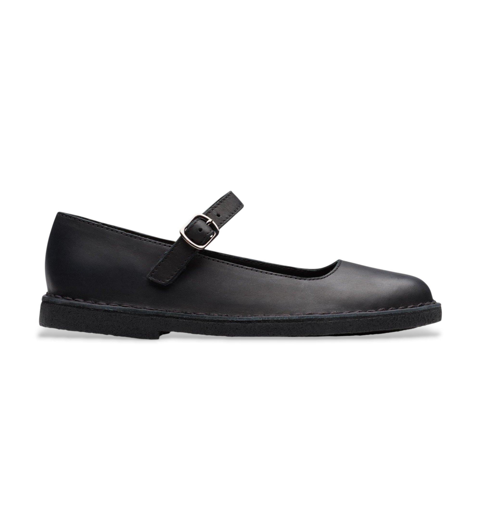 Clarks Usnjeni čevlji Desert Jane črni Clarks Usnjeni čevlji Desert Jane črni
