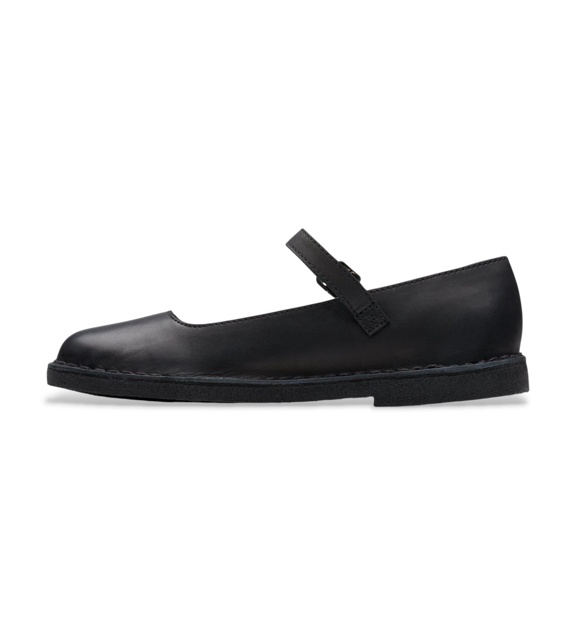 Clarks Usnjeni čevlji Desert Jane črni Clarks Usnjeni čevlji Desert Jane črni