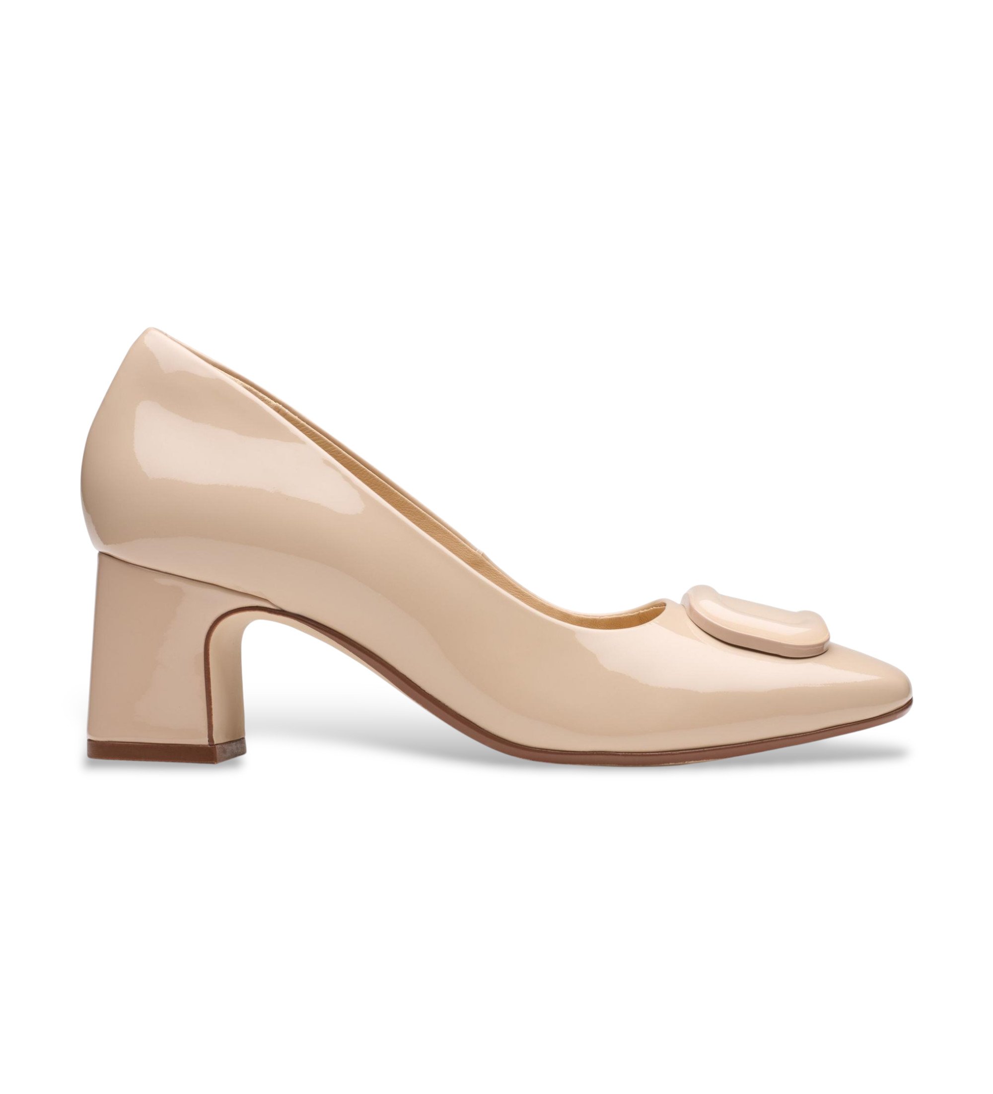 Clarks Fernie Trim beige läderskor Clarks Fernie Trim beige läderskor
