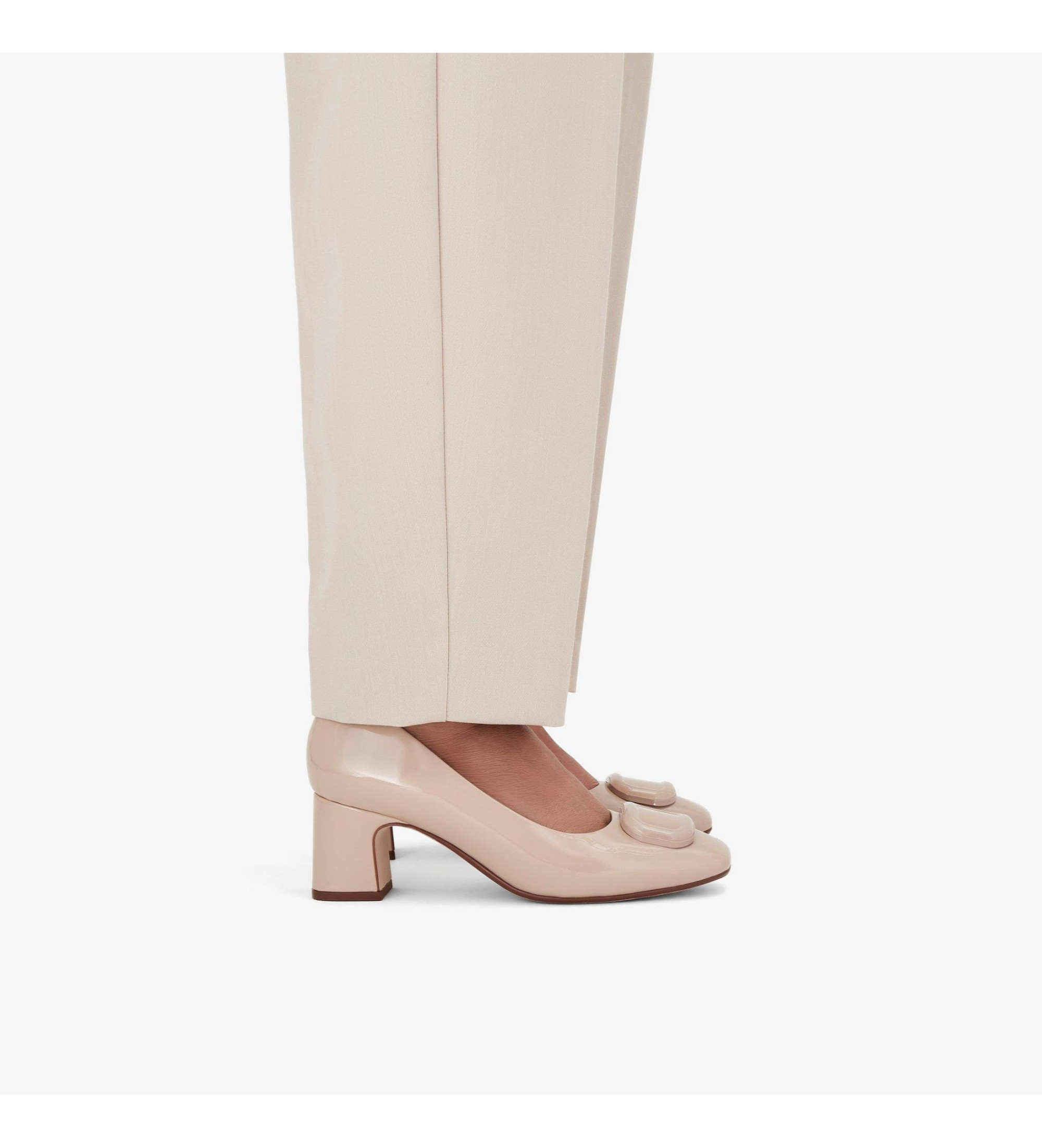 Clarks Fernie Trim beige läderskor Clarks Fernie Trim beige läderskor
