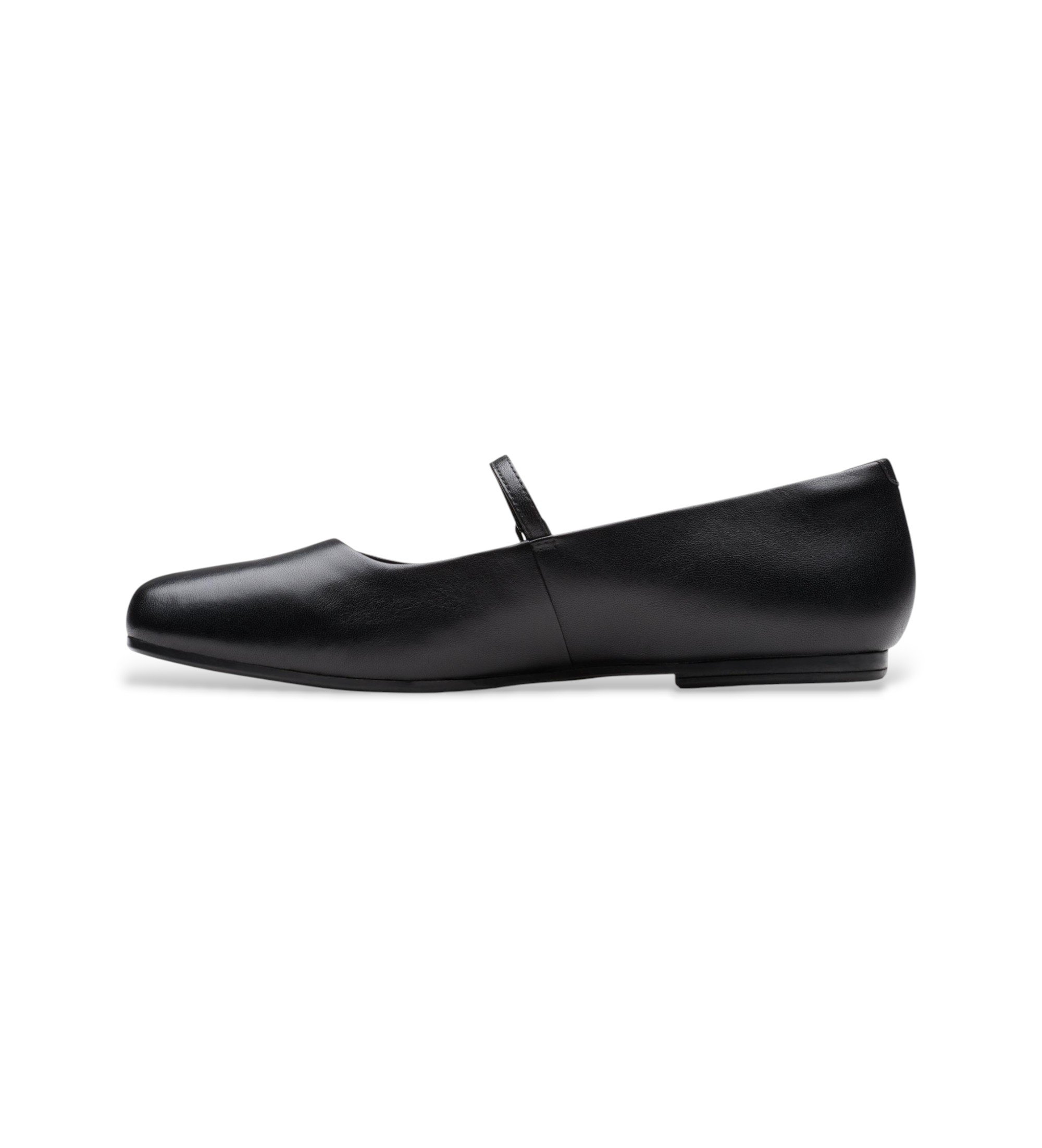 Clarks Livia Sky sapatos de couro preto Clarks Livia Sky sapatos de couro preto