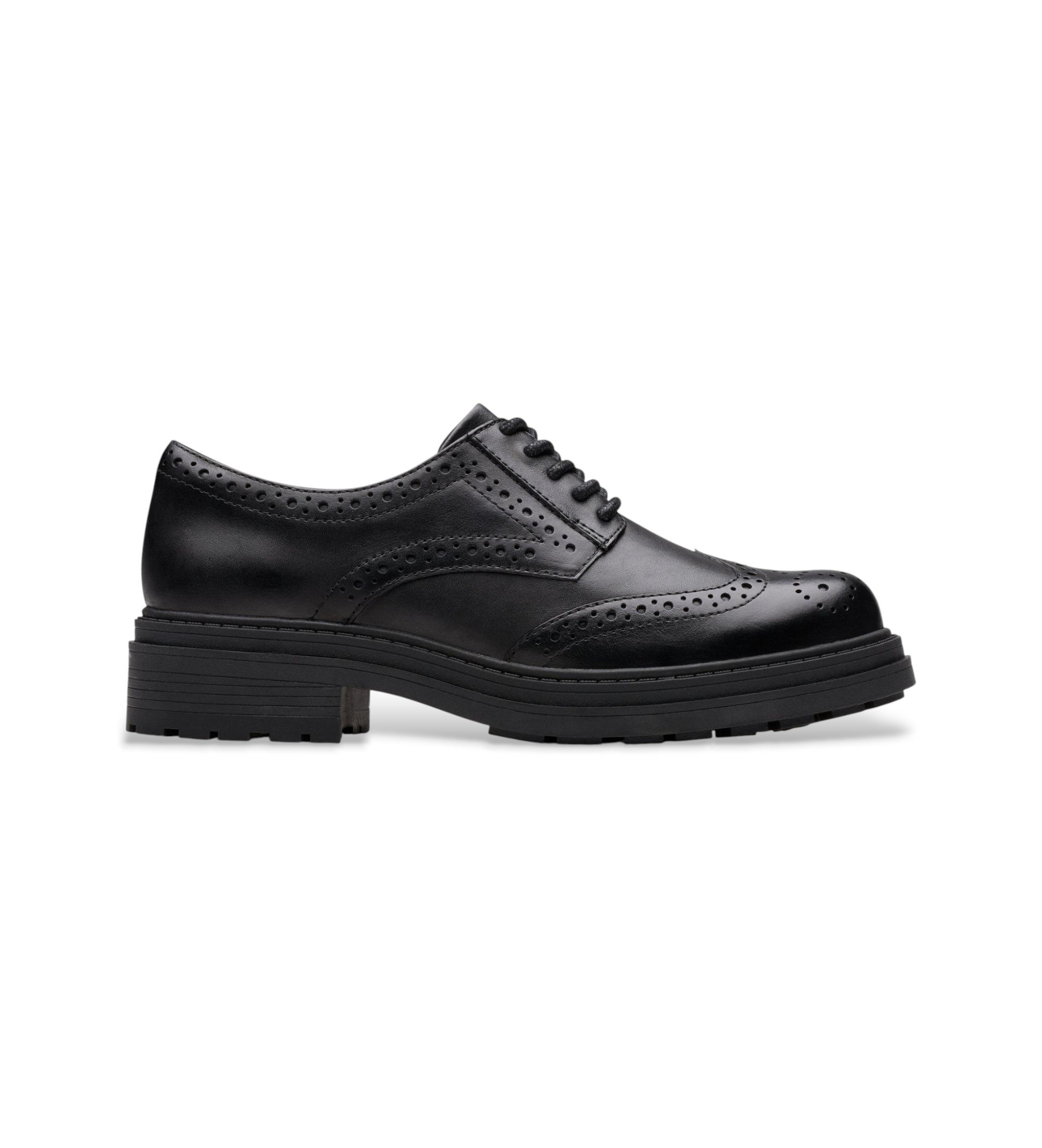 Clarks Orinoco3 Derby usnjeni čevlji črne barve Clarks Orinoco3 Derby usnjeni čevlji črne barve
