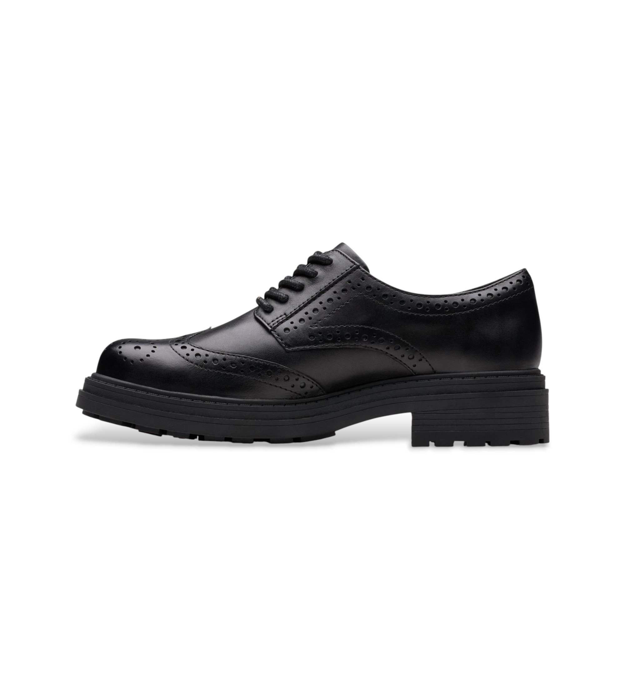 Clarks Orinoco3 Derby usnjeni čevlji črne barve Clarks Orinoco3 Derby usnjeni čevlji črne barve