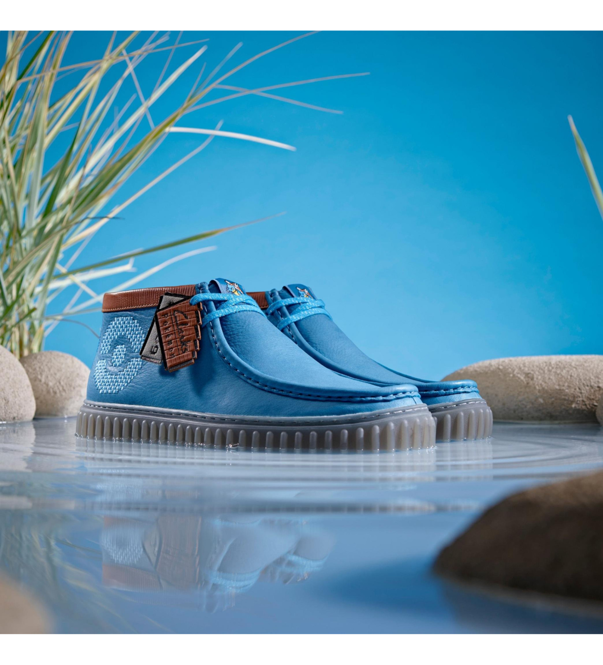 Clarks Torhill Explore Lederschuhe blau Clarks Torhill Explore Lederschuhe blau