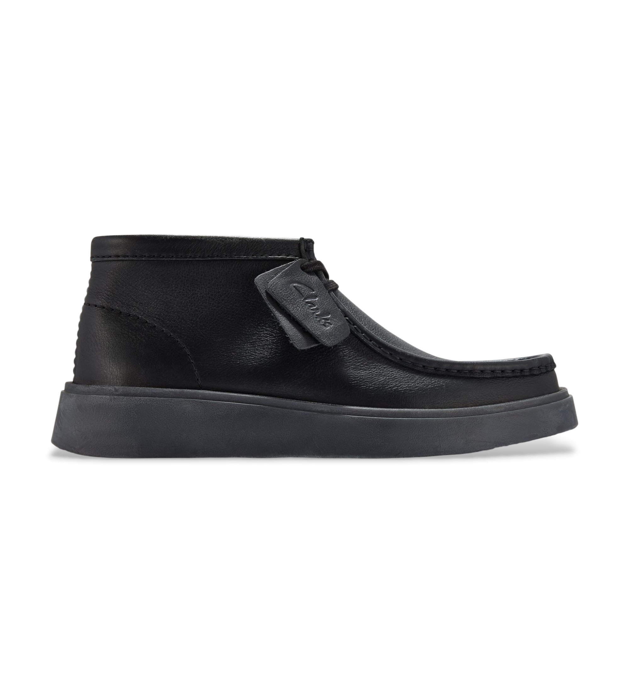 Clarks Torview Hi leren schoenen zwart Clarks Torview Hi leren schoenen zwart