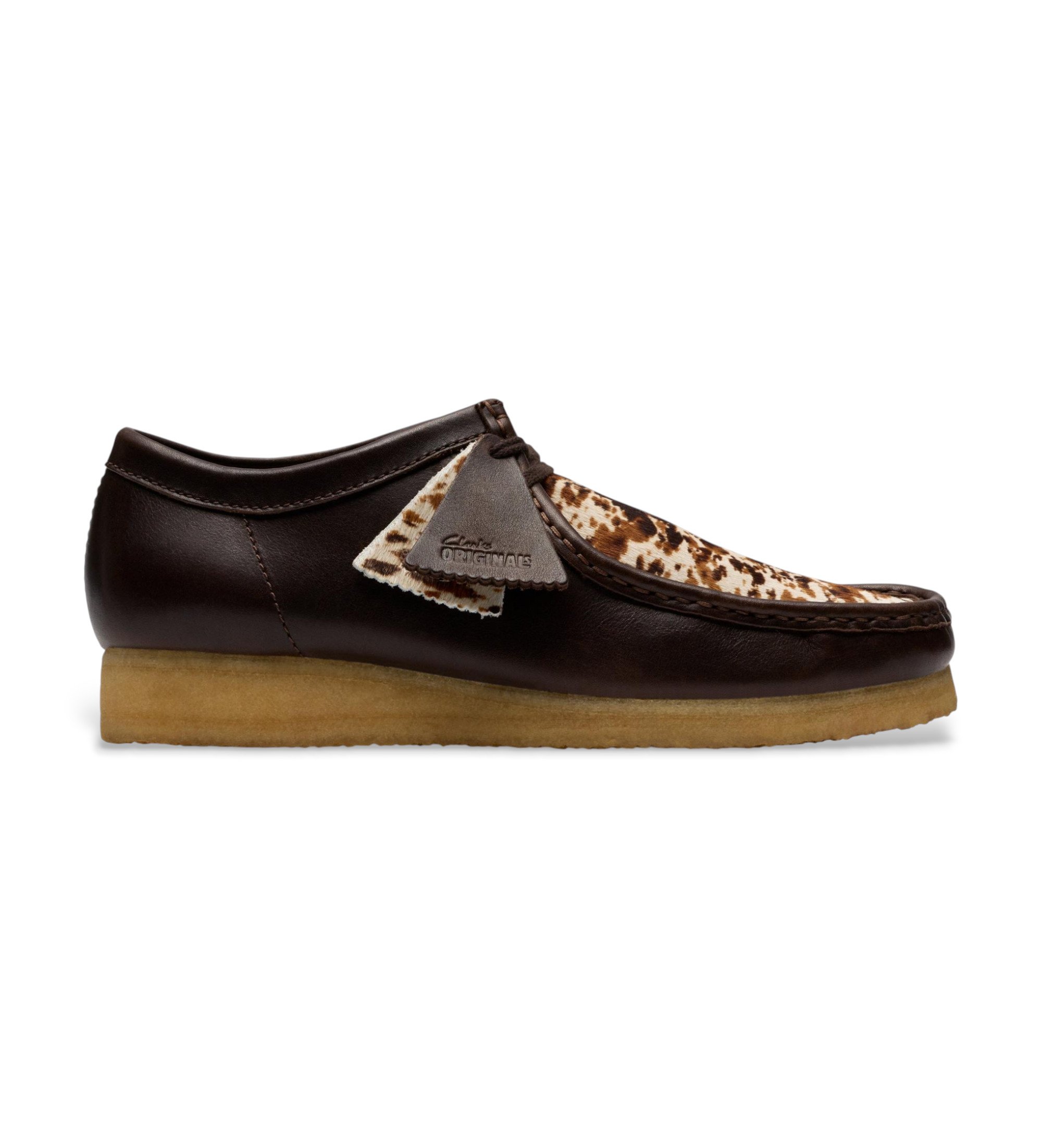 Clarks Chaussures en cuir Wallabee marron Clarks Chaussures en cuir Wallabee marron