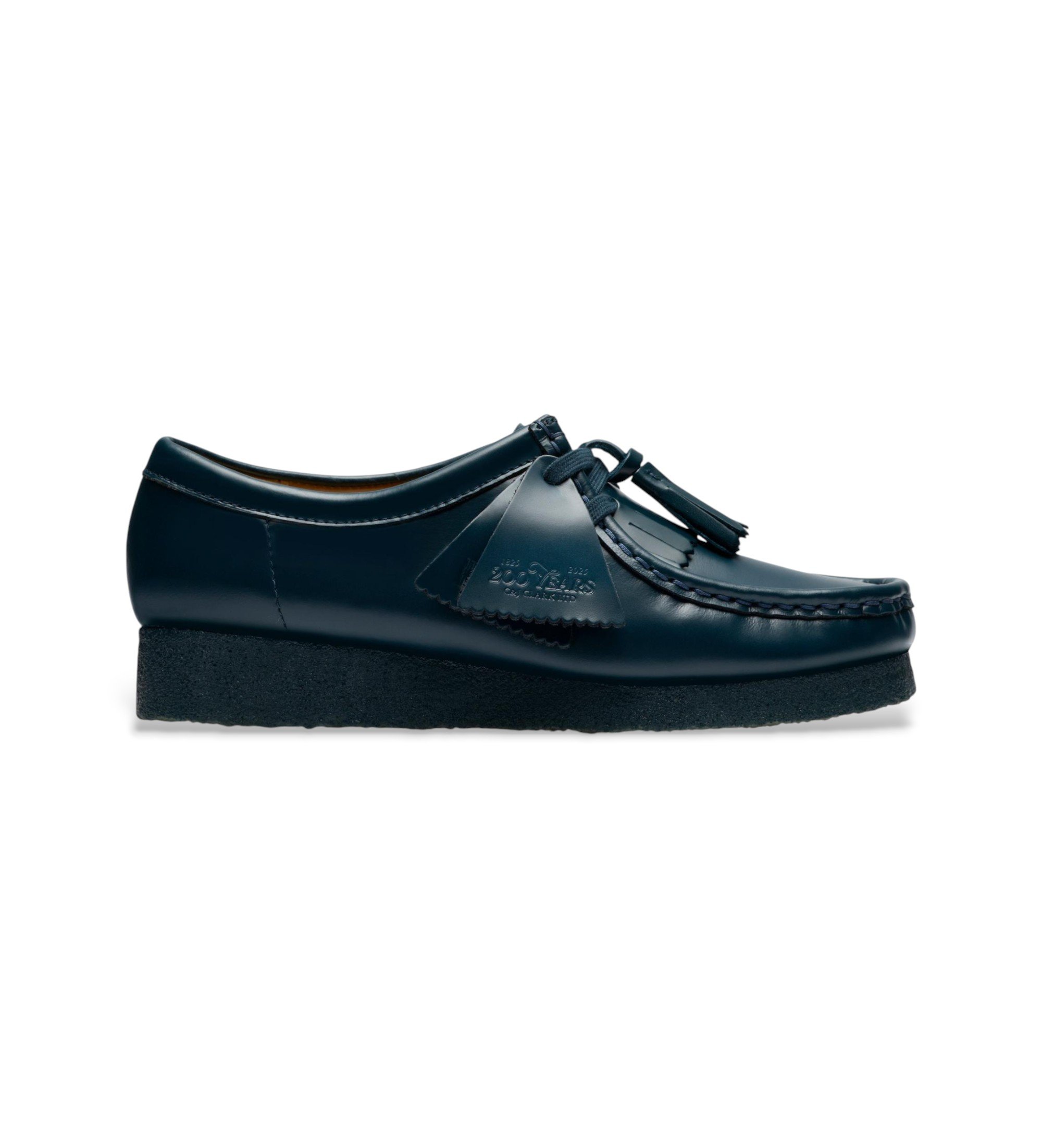 Clarks Zeleni usnjeni čevlji Wallabee Clarks Zeleni usnjeni čevlji Wallabee