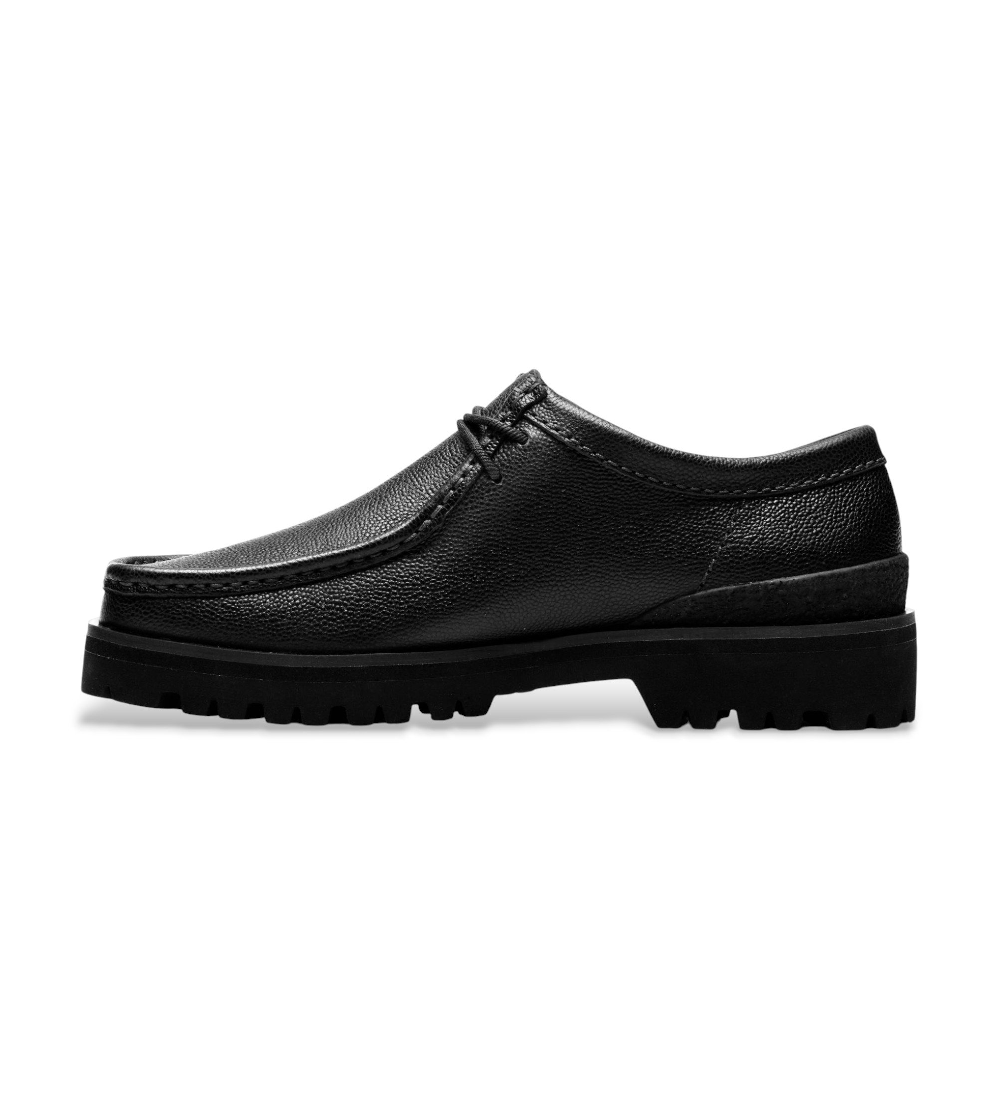 Clarks Skórzane buty Wallabee Yukon w kolorze czarnym Clarks Skórzane buty Wallabee Yukon w kolorze czarnym