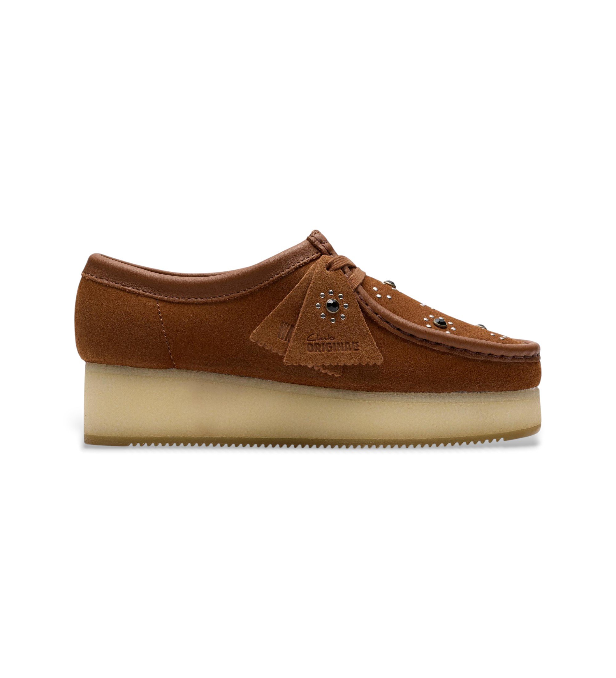 Clarks Usnjeni čevlji Wallacraft Bee brown Clarks Usnjeni čevlji Wallacraft Bee brown