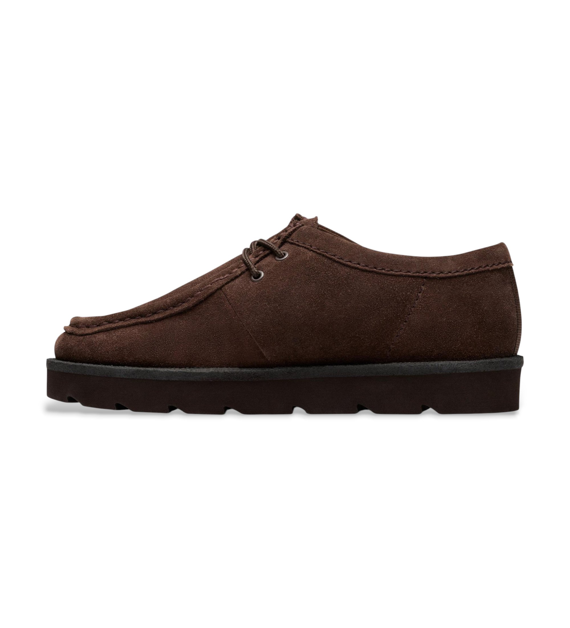 Clarks Meare Walla donkerbruine schoenen Clarks Meare Walla donkerbruine schoenen