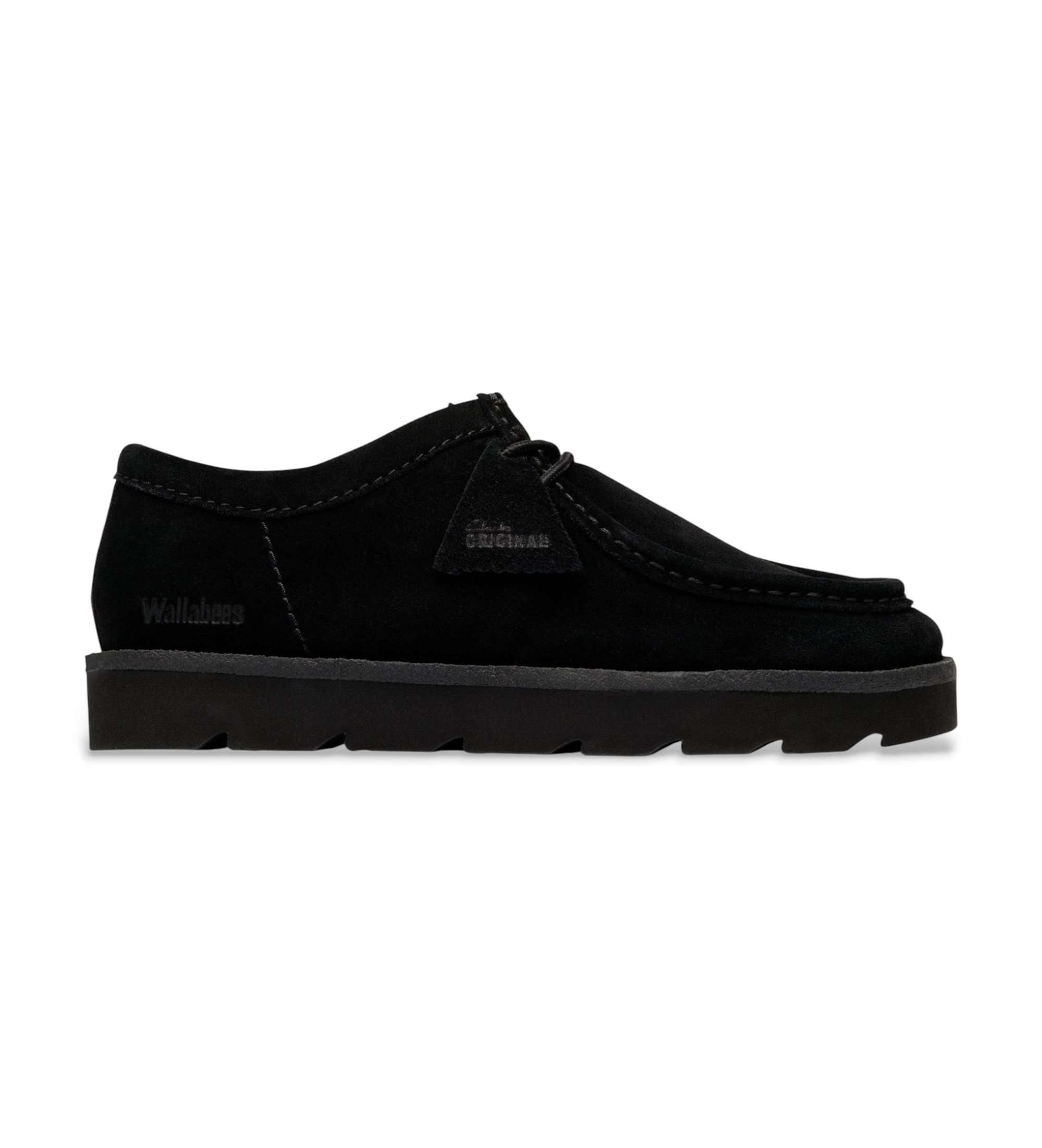 Clarks Meare Walla Leren Schoenen zwart Clarks Meare Walla Leren Schoenen zwart