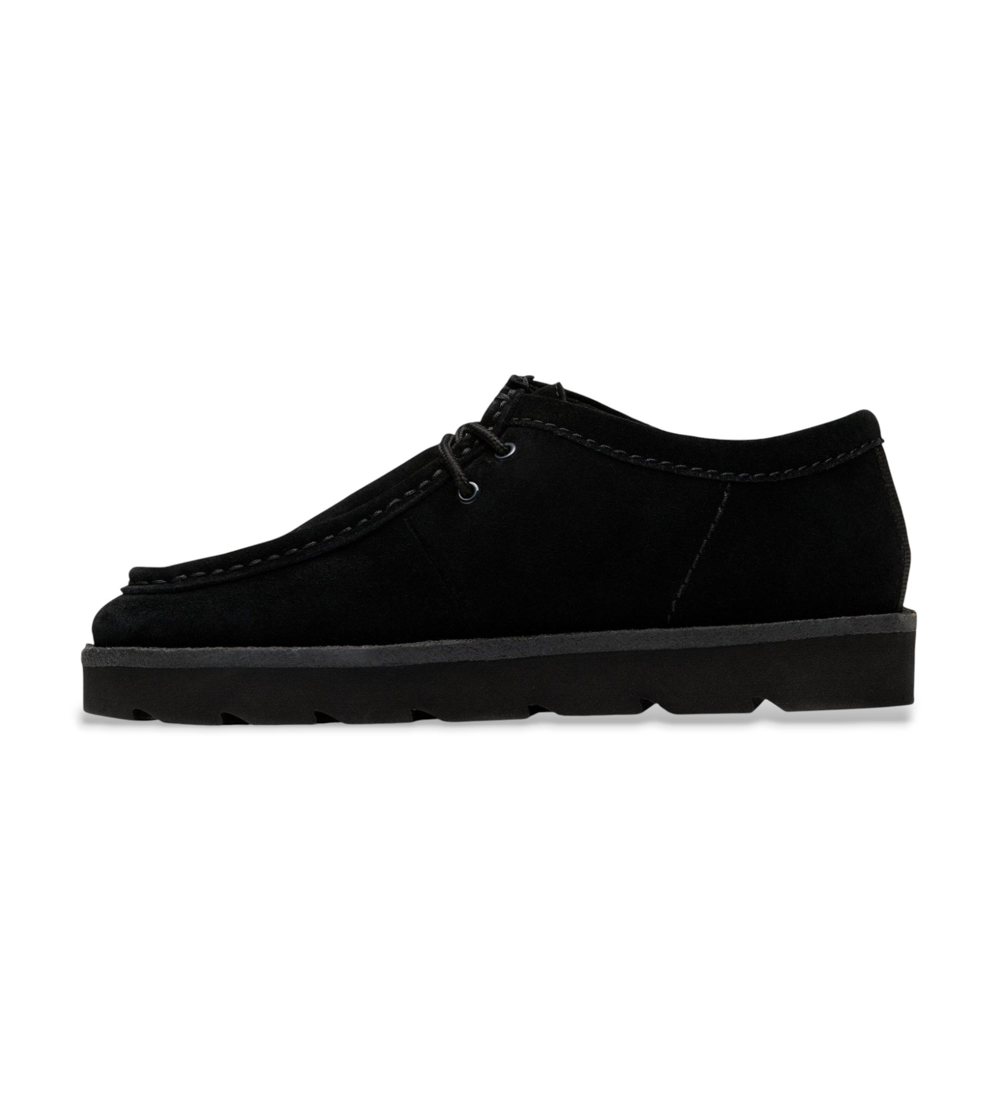 Clarks Meare Walla Leren Schoenen zwart Clarks Meare Walla Leren Schoenen zwart