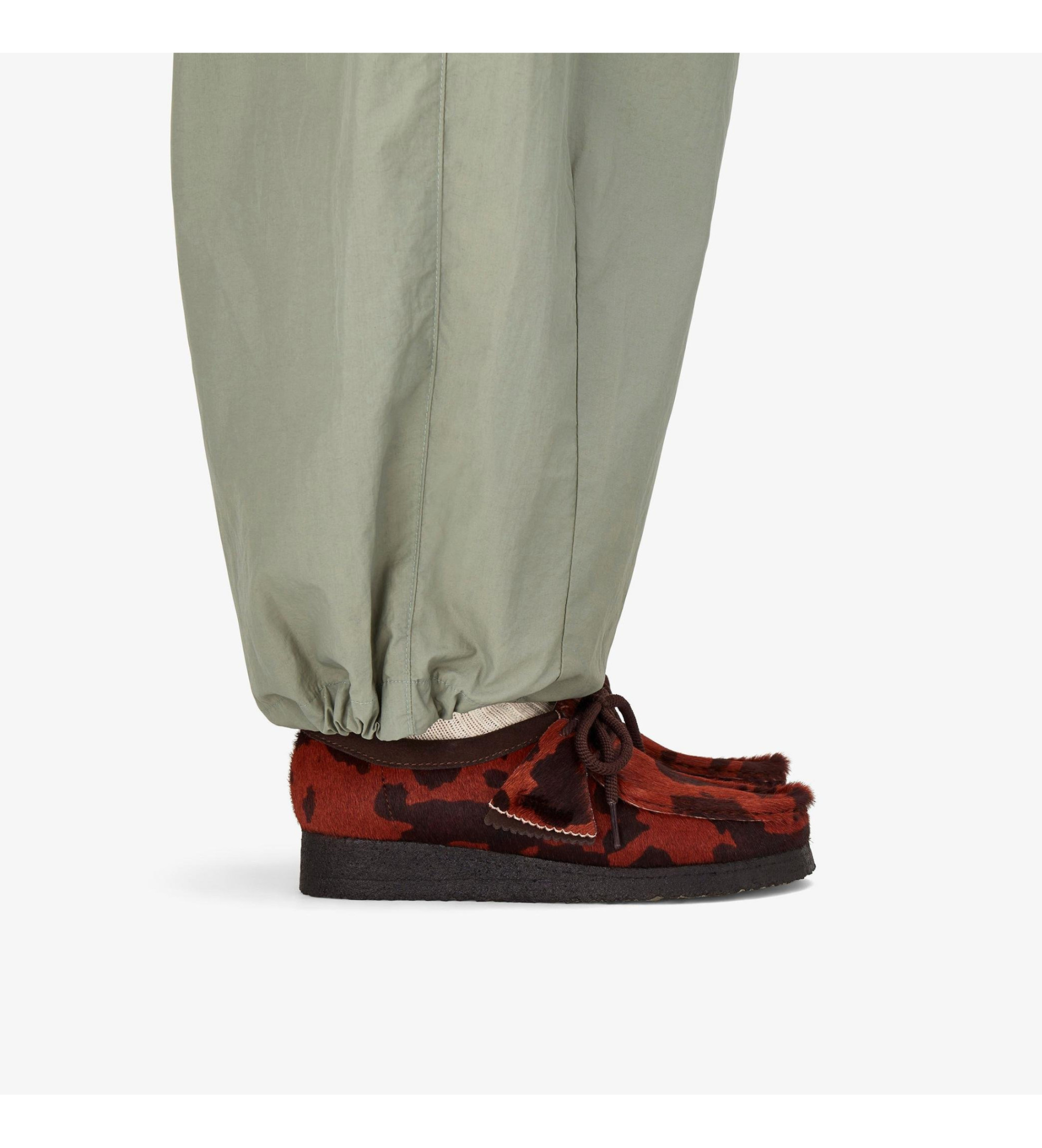 Clarks Braune Wallabee-Lederschuhe Clarks Braune Wallabee-Lederschuhe