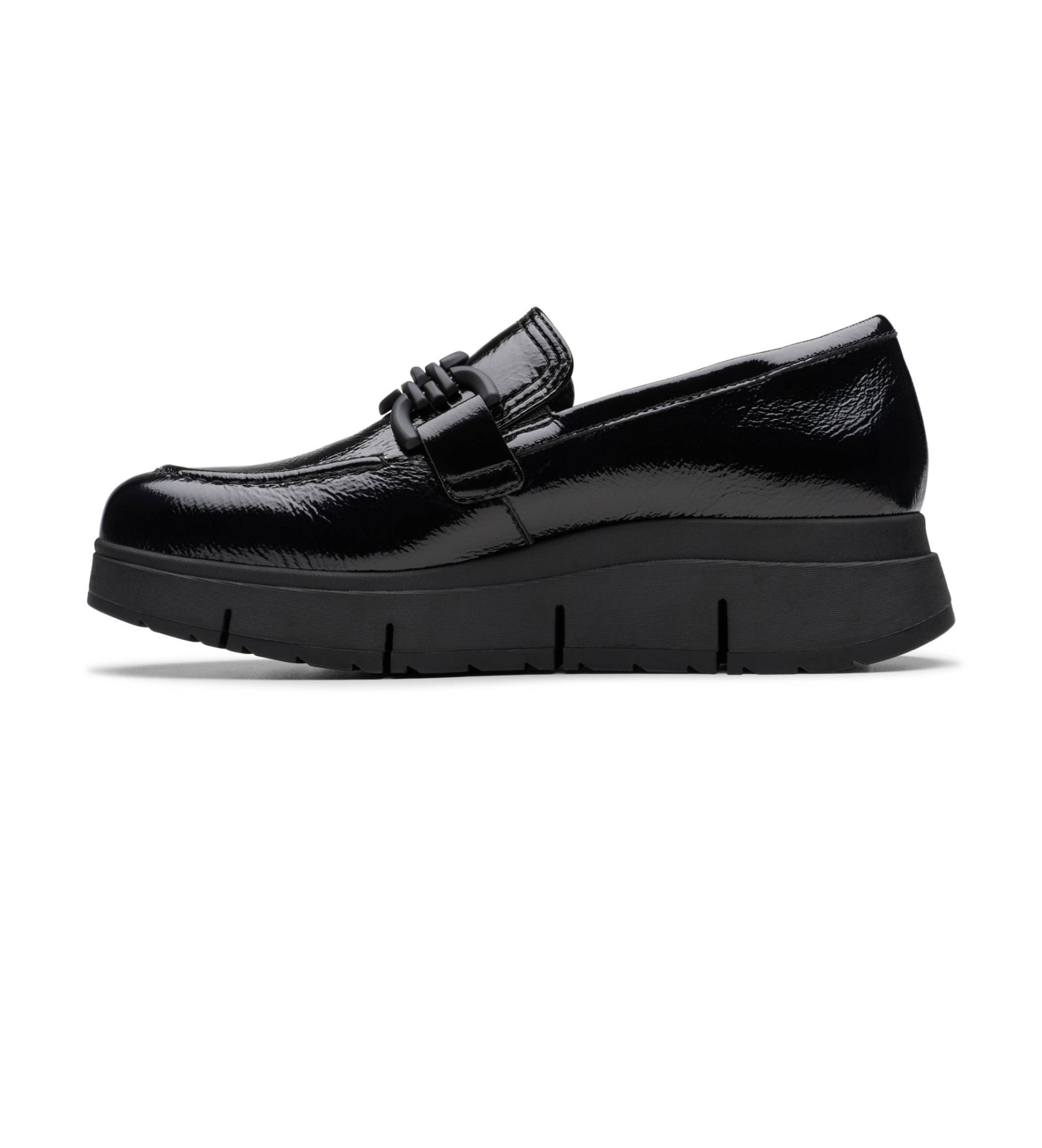 Clarks Loriini Izzy leather shoes black - Esdemarca Store fashion