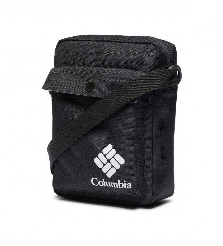 Columbia Saco de ombro em ziguezague preto -16x21x5,5cm