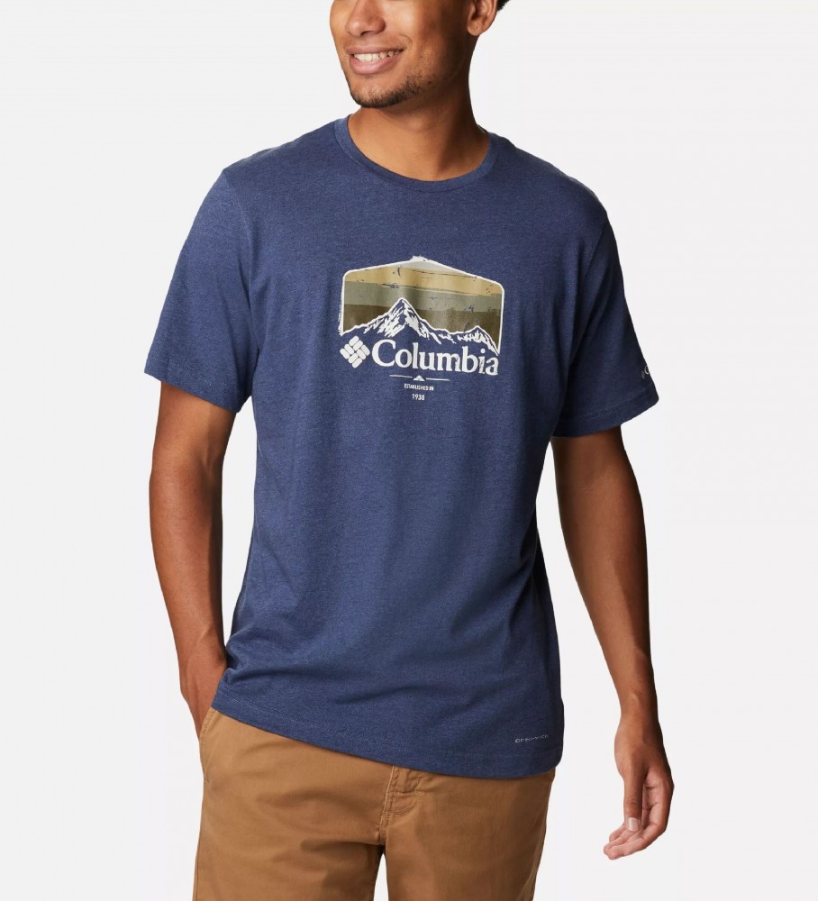 Columbia T-shirt blu navy di Thistletown Hills