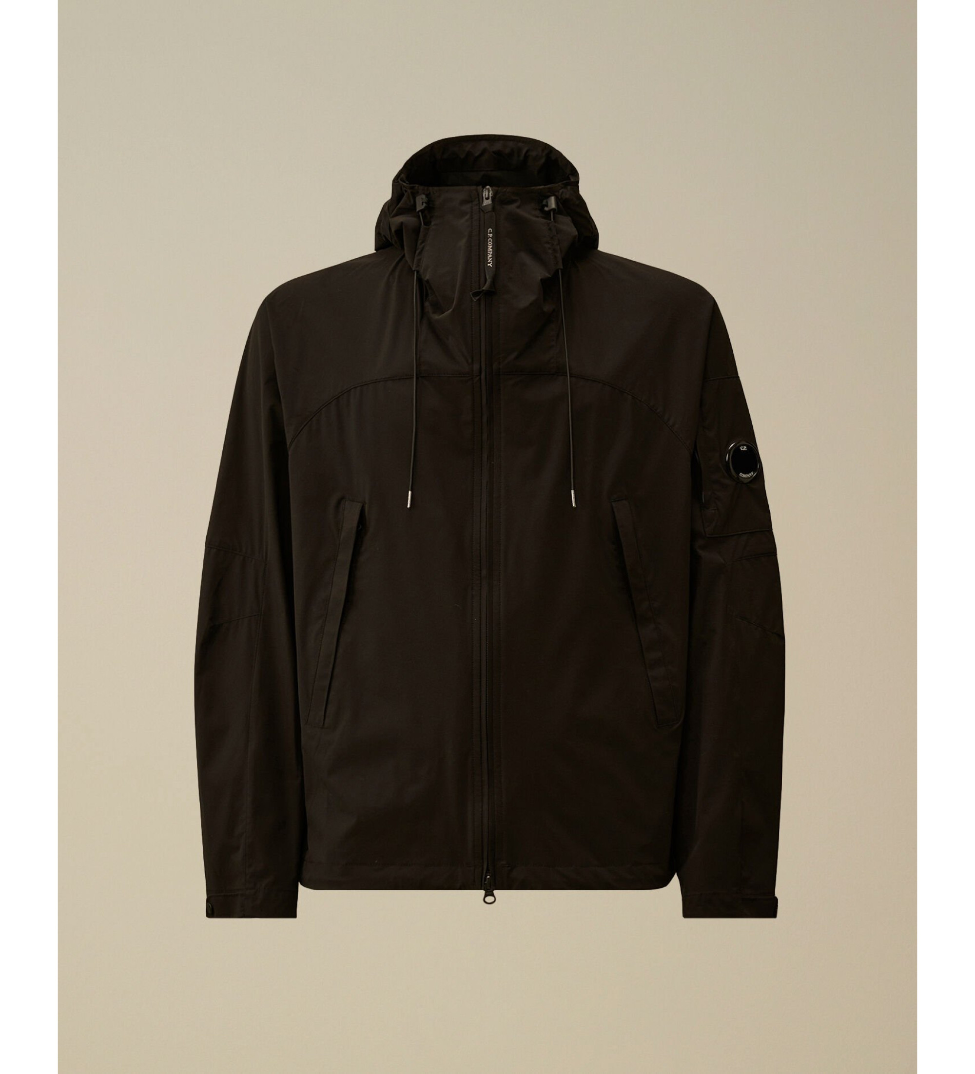 T*K様 C.P. COMPANY PRO-TEK NYLON ZIP JACK C.P. Company Pro-Tek hooded jacket black - Esdemarca Store fashion