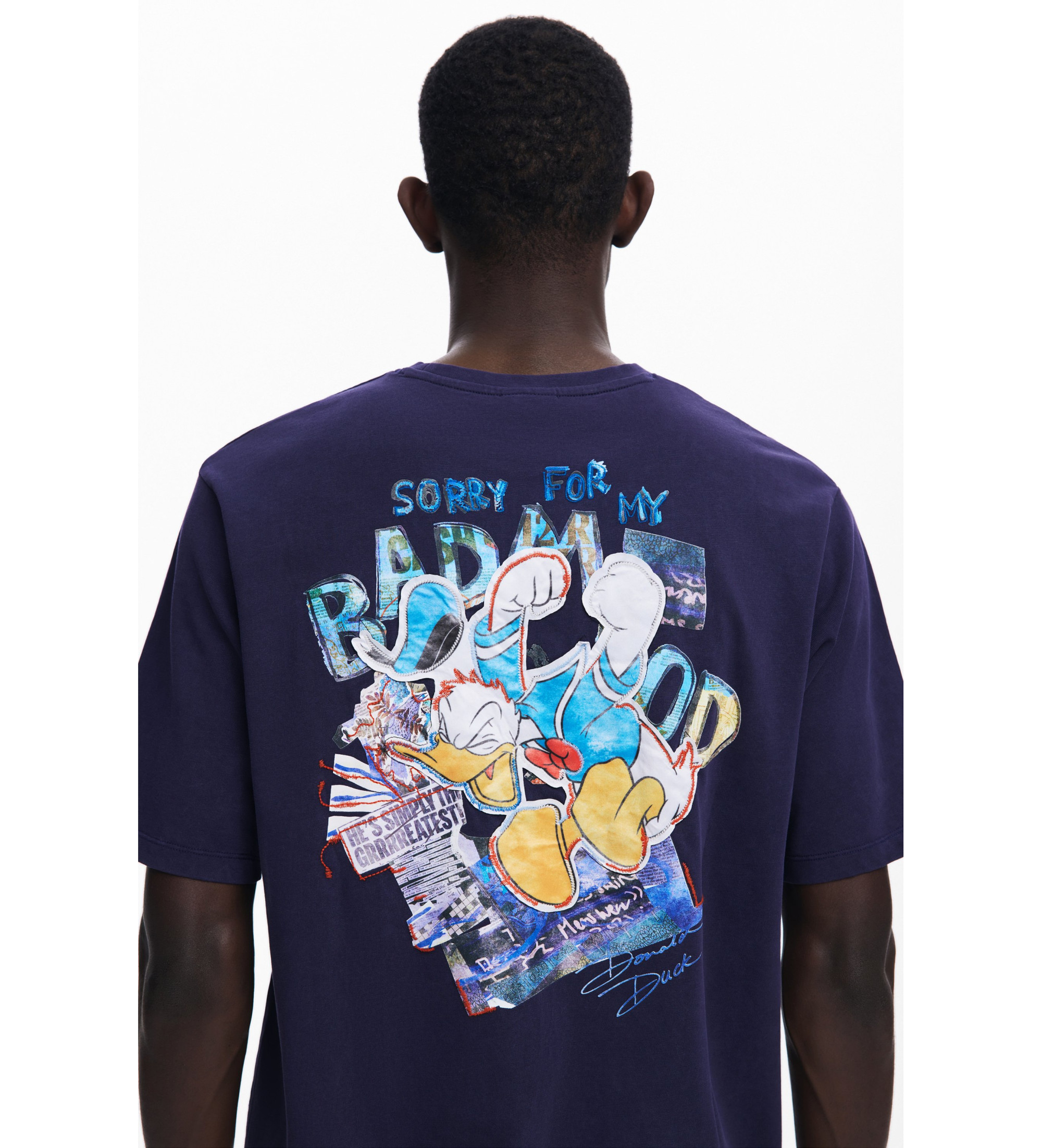 Desigual Wyomin blue t-shirt - Esdemarca Store fashion