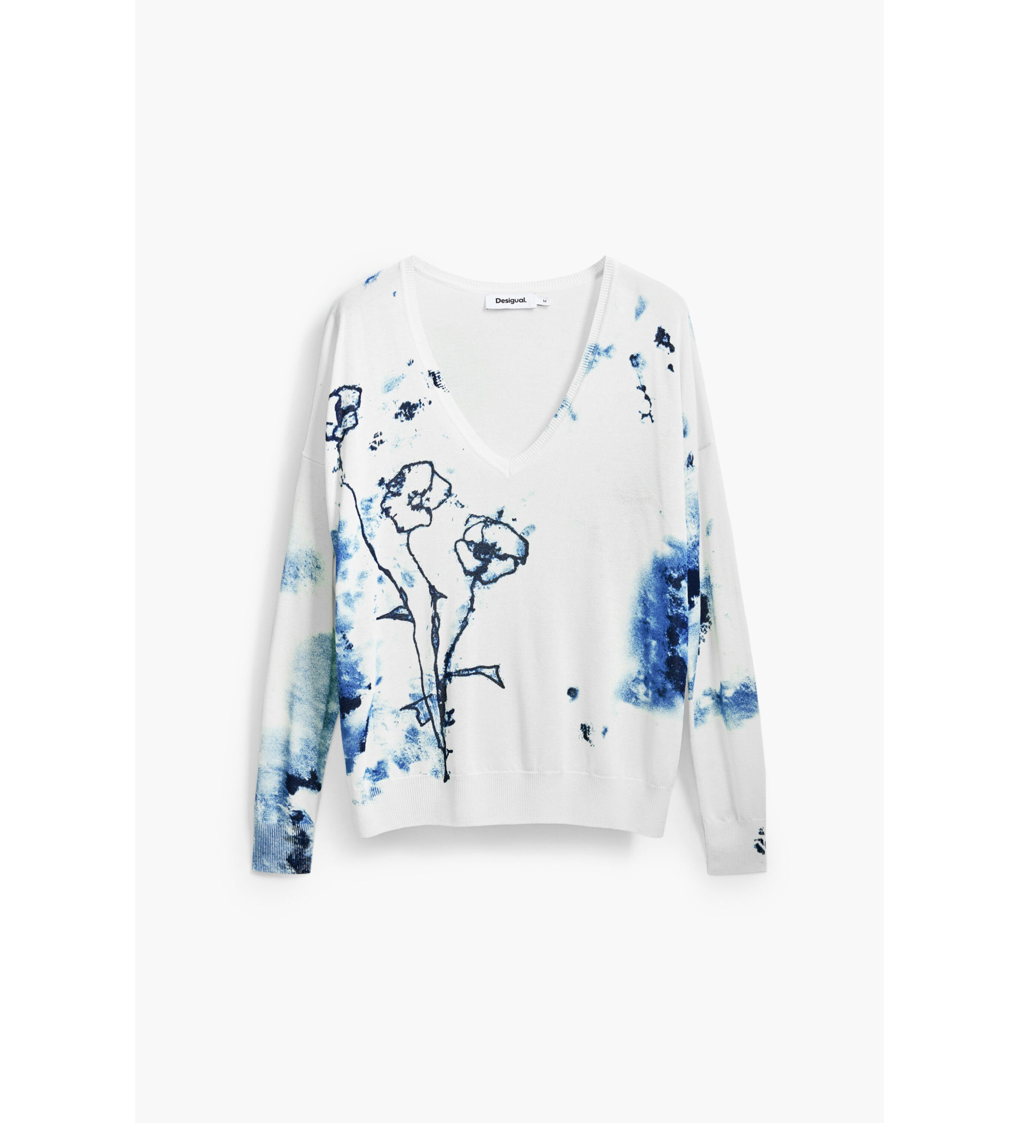 Desigual Helsinki jumper white - Esdemarca Store fashion