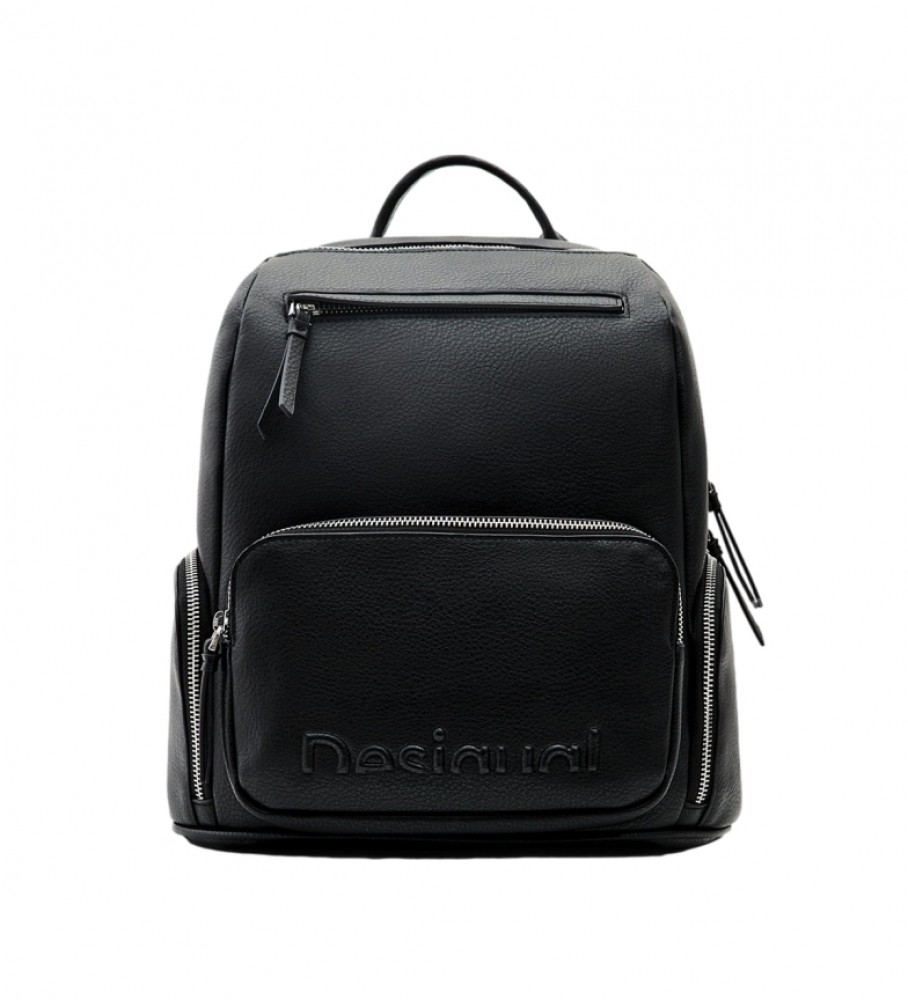 Desigual Half Logo Chester Backpack black