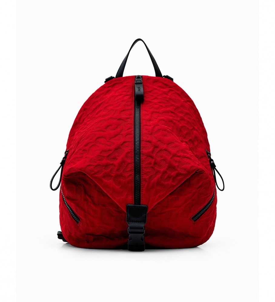 Desigual Urban multiposition backpack red