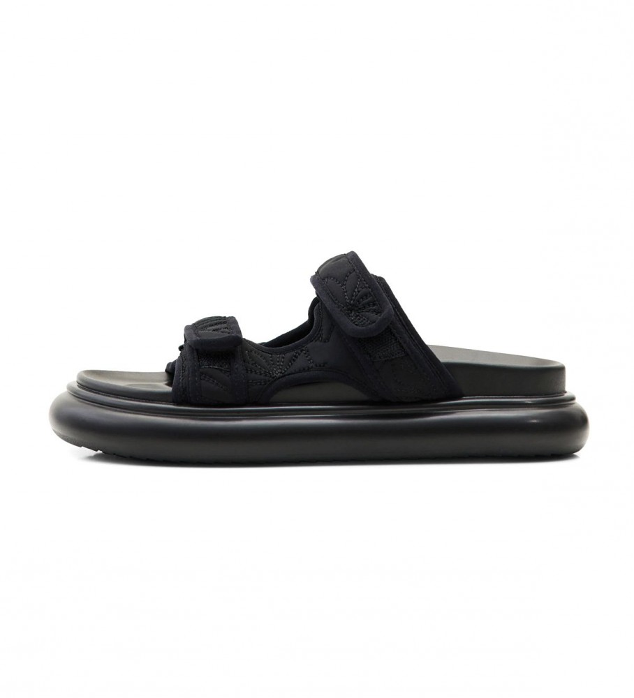 Desigual Boat Tropical Sandals black