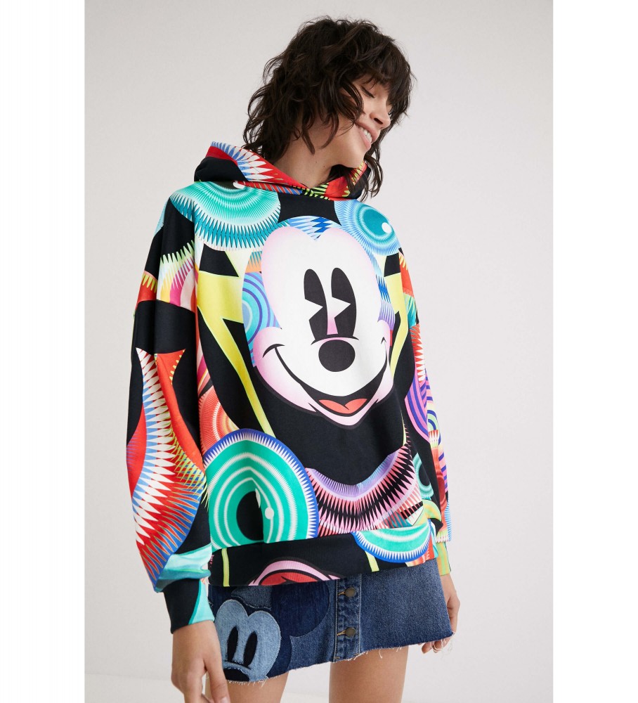 Desigual Sweat-shirt Mickey Psicodelic multicolore