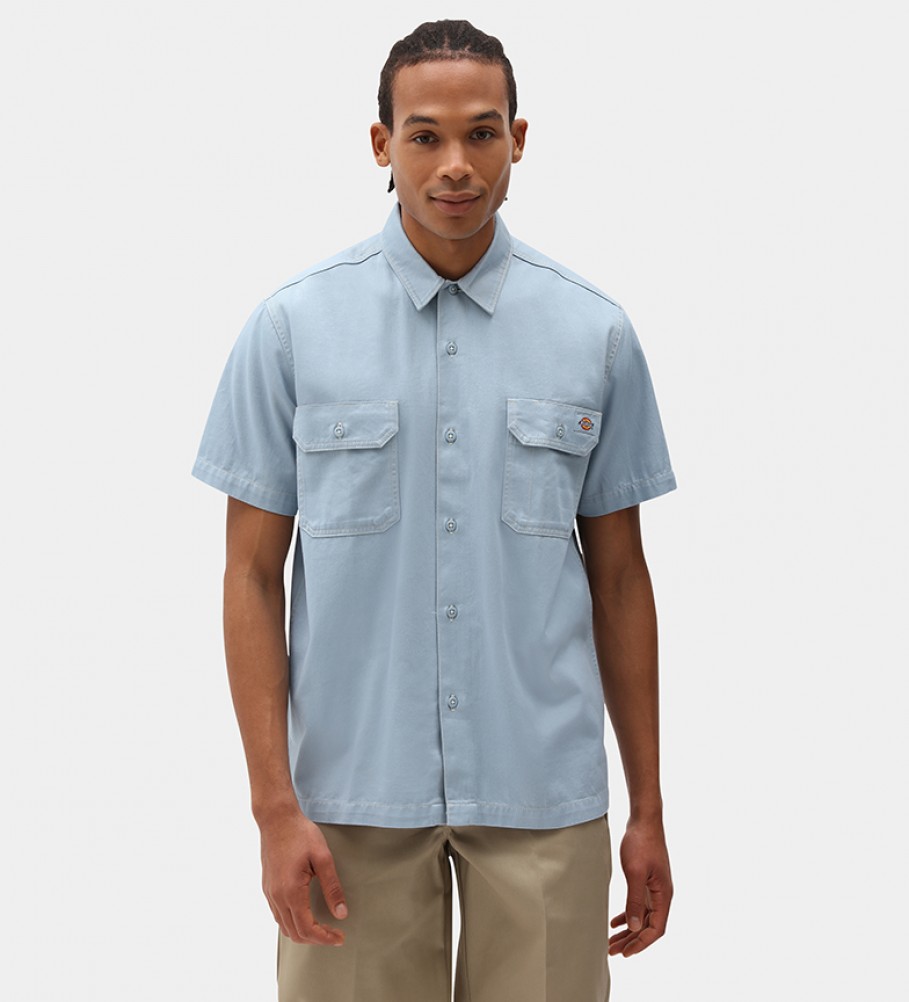Dickies Wolverton blue shirt 