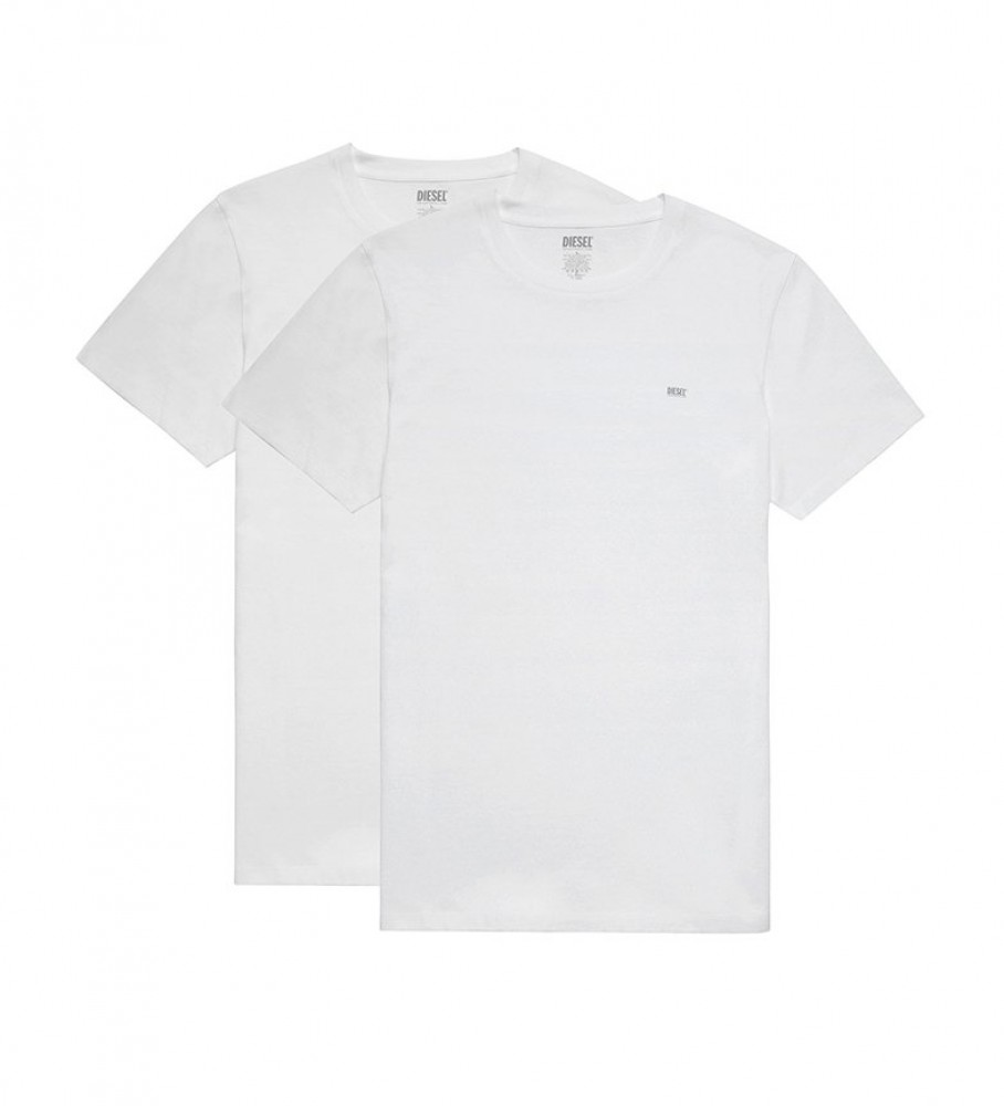 Diesel Pack de 2 camiseta Umtee Randal Tube blanco