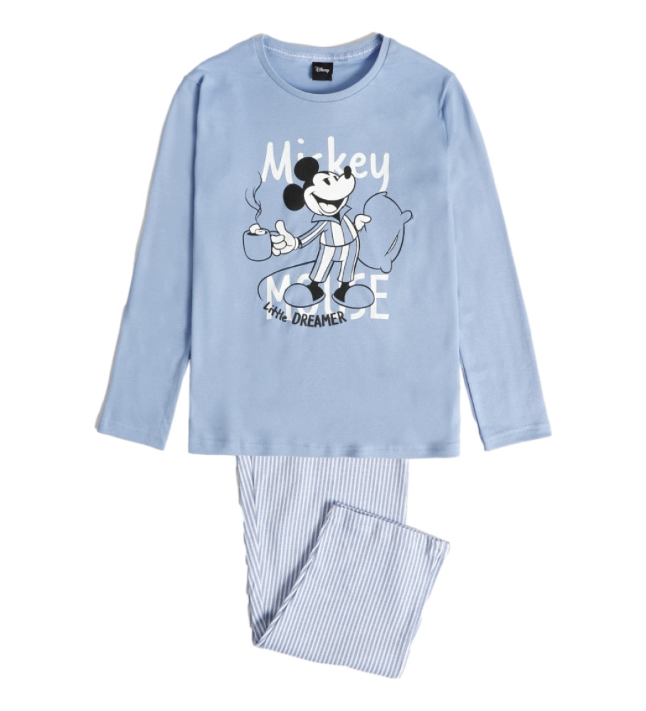 Pyjama Mickey noir décontracté à manches courtes, nouvelle
