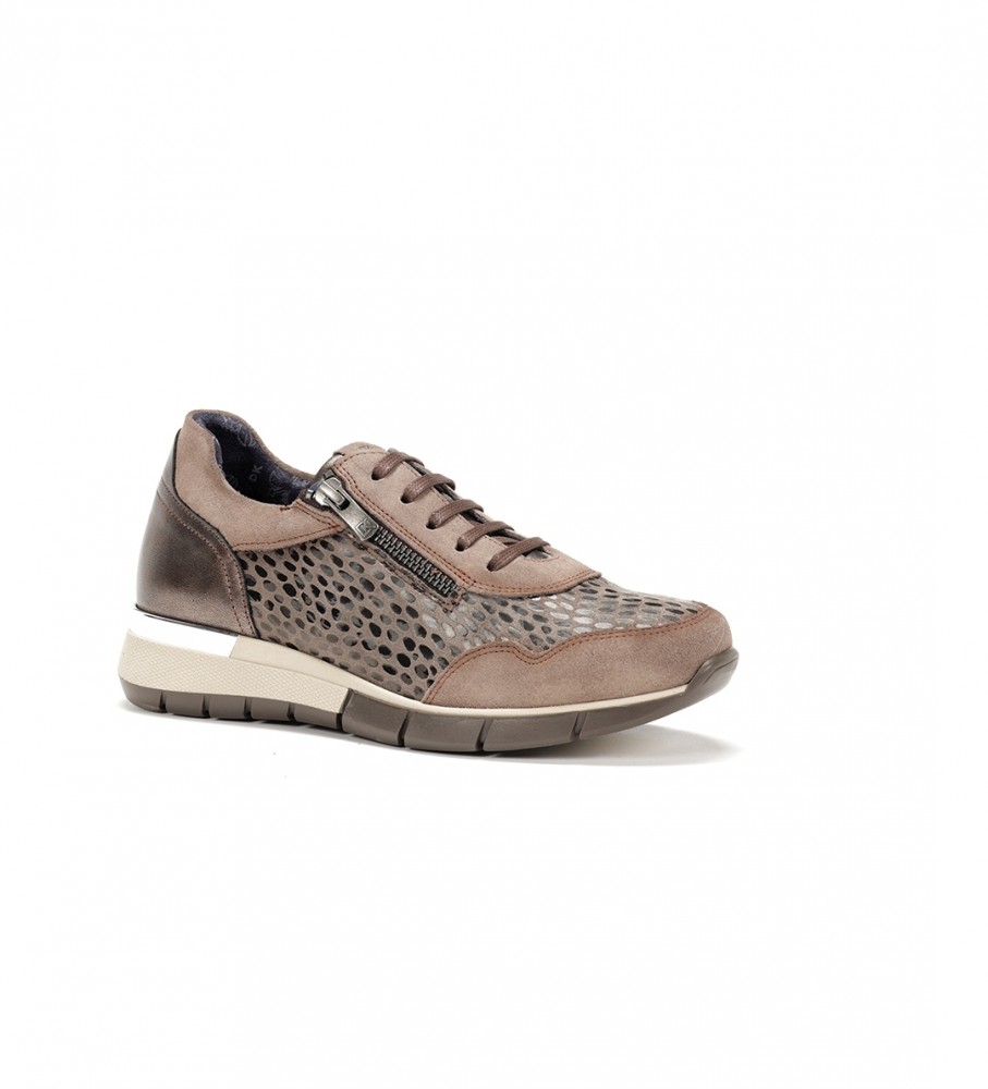 Dorking by Fluchos Zapatillas de piel D8678MARCO marrón claro Dorking by Fluchos Zapatillas de piel D8678MARCO marrón claro