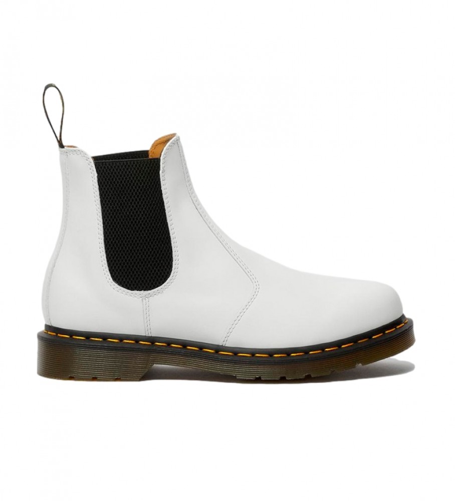 Dr Martens 2976 Ys Smooth leather boots white