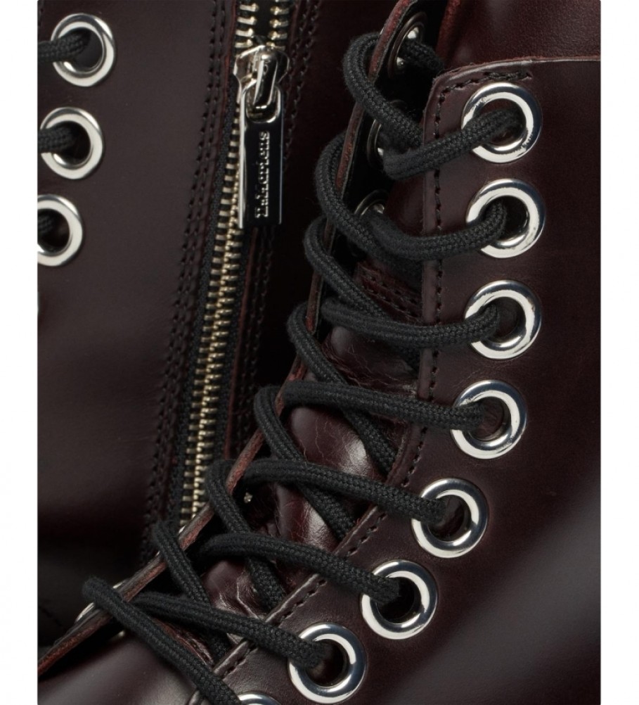 Dr Martens Botas de piel Jadon Max burdeos -Altura plataforma: 5,5 cm- -  Tienda Esdemarca moda, calzado y complementos - zapatos de marca y  zapatillas de marca