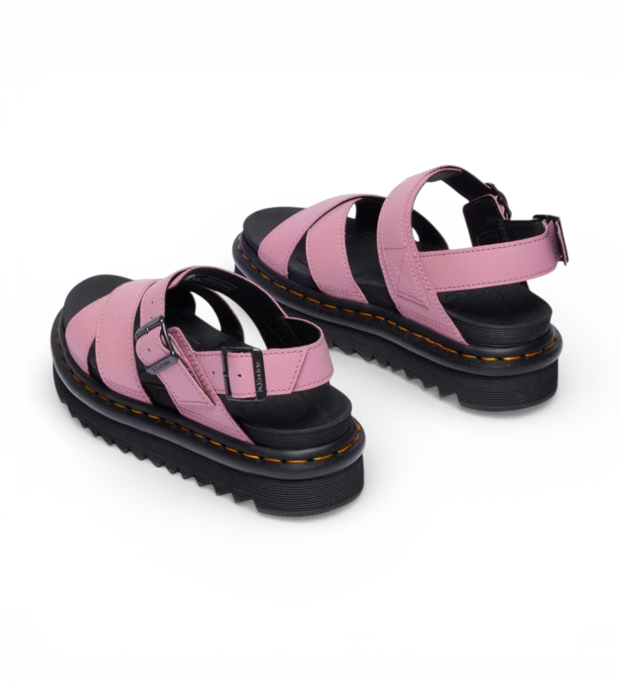 Dr Martens Sandaler i læder Voss II Athena pink