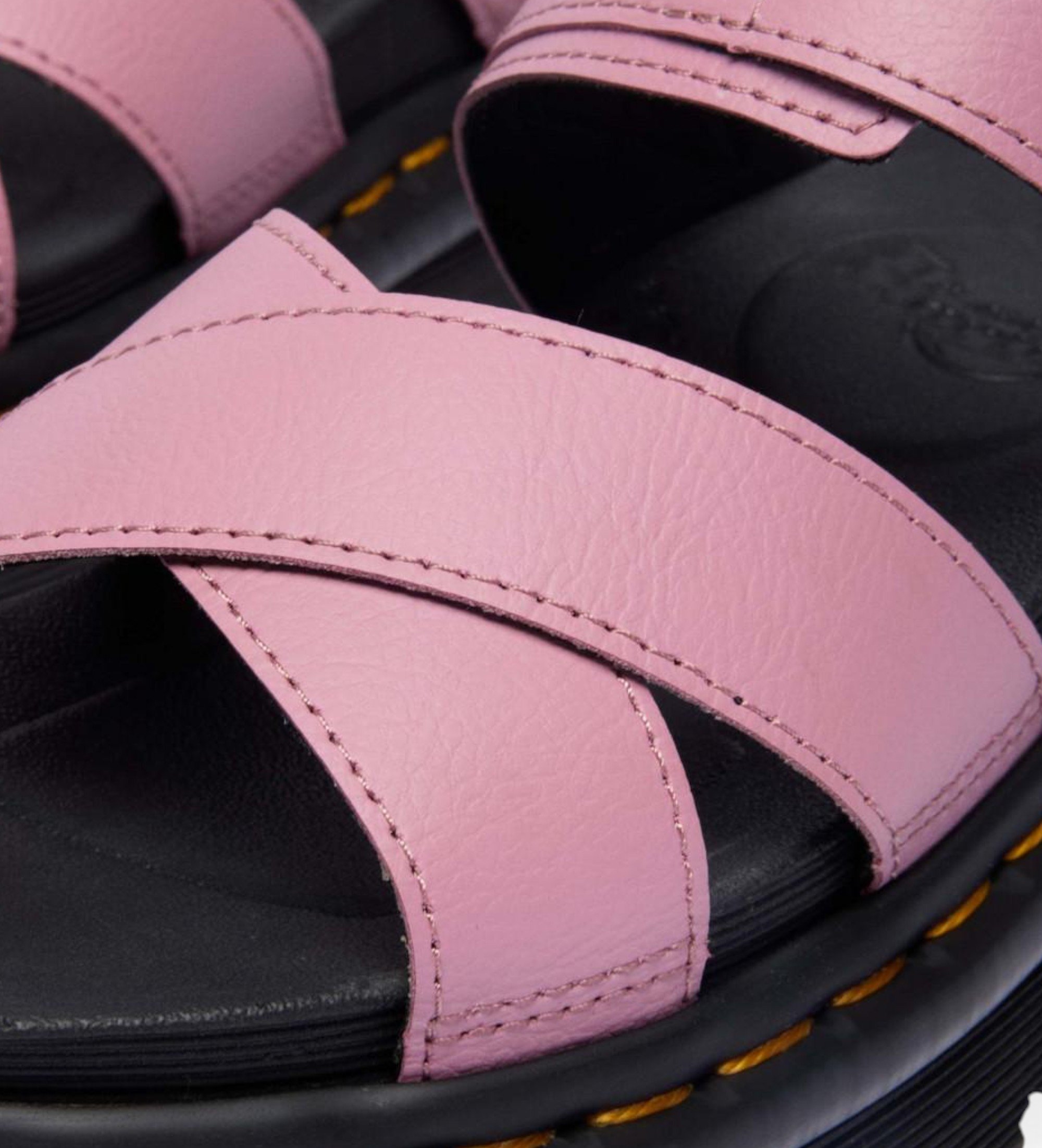 Dr Martens Sandaler i læder Voss II Athena pink