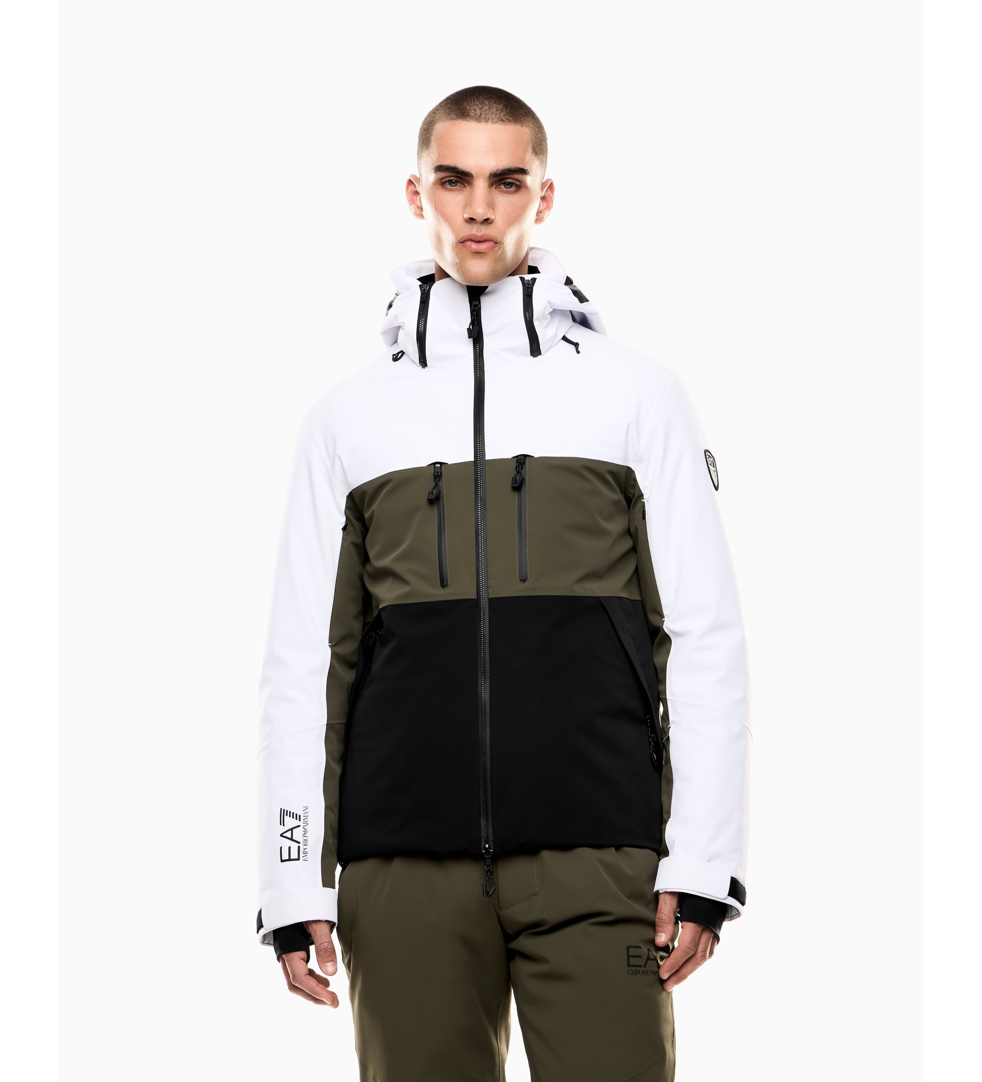 EA7 Anorak Kitzbhel Protectum7 vit