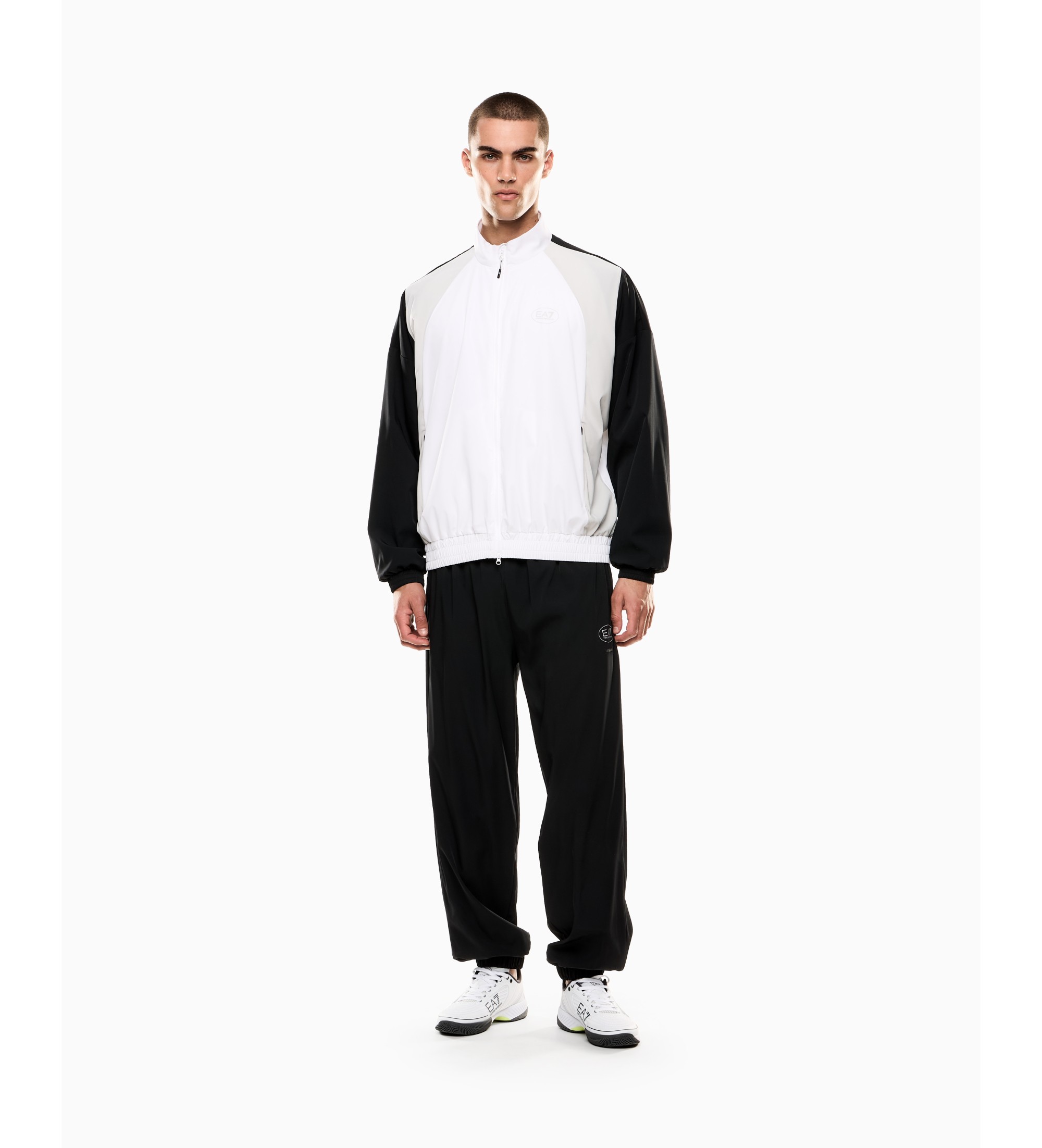 EA7 Chndal Tennis Pro blanco, negro